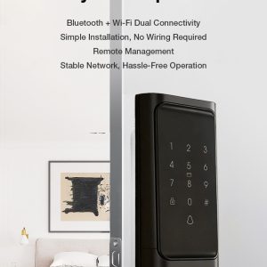 Vanviot ZT-H2 Affordable Smart Lock for Airbnb - PMS/OTA Sync, No Gateway, Keyless Entry