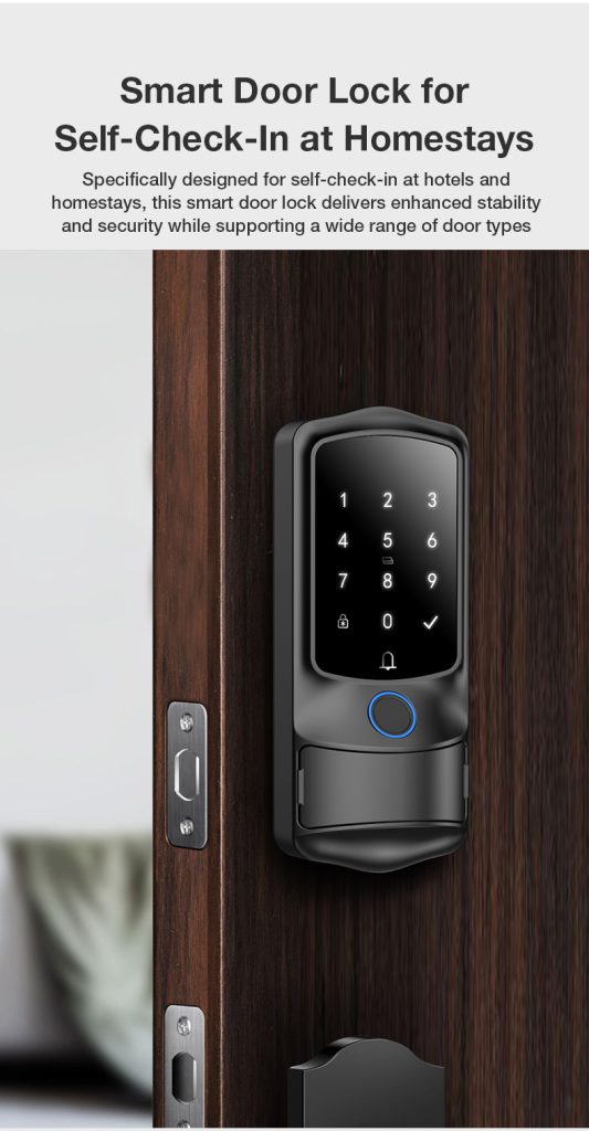 Vanviot ZT-H1  Smart Lock for Airbnb Hosts - PMS & OTA Sync, No Gateway, Keyless Entry - Image 2