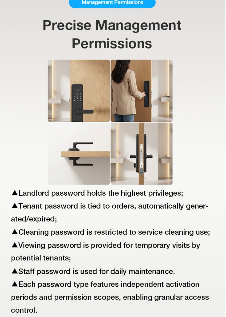 Vanviot ZT-S1 Pro AI Visual Capture Smart Lock for Airbnb - People Counting, Real-Time Alerts, PMS/OTA Sync, No Gateway - Image 11