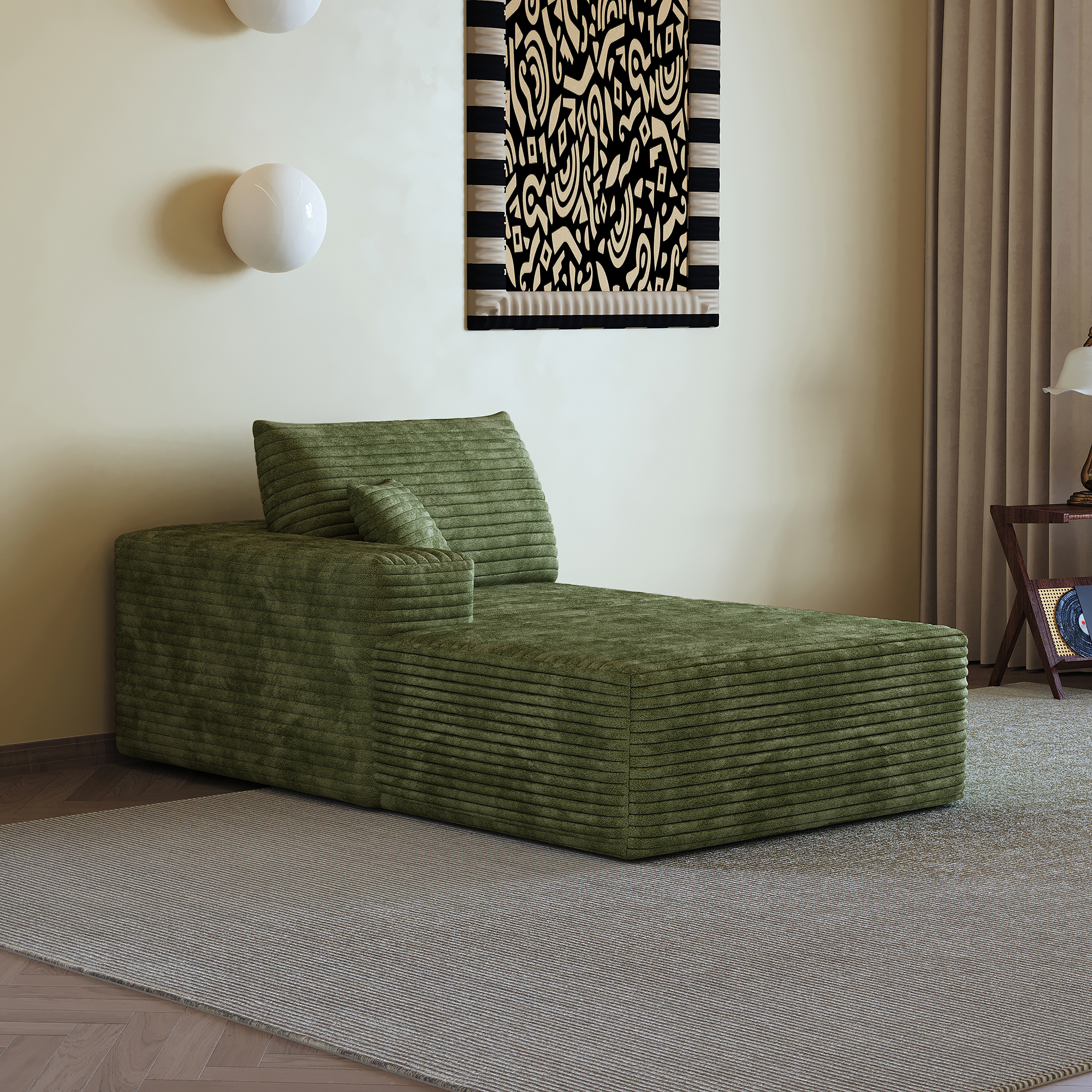 Y159-L-SLEEPER-GREEN left sleeper green