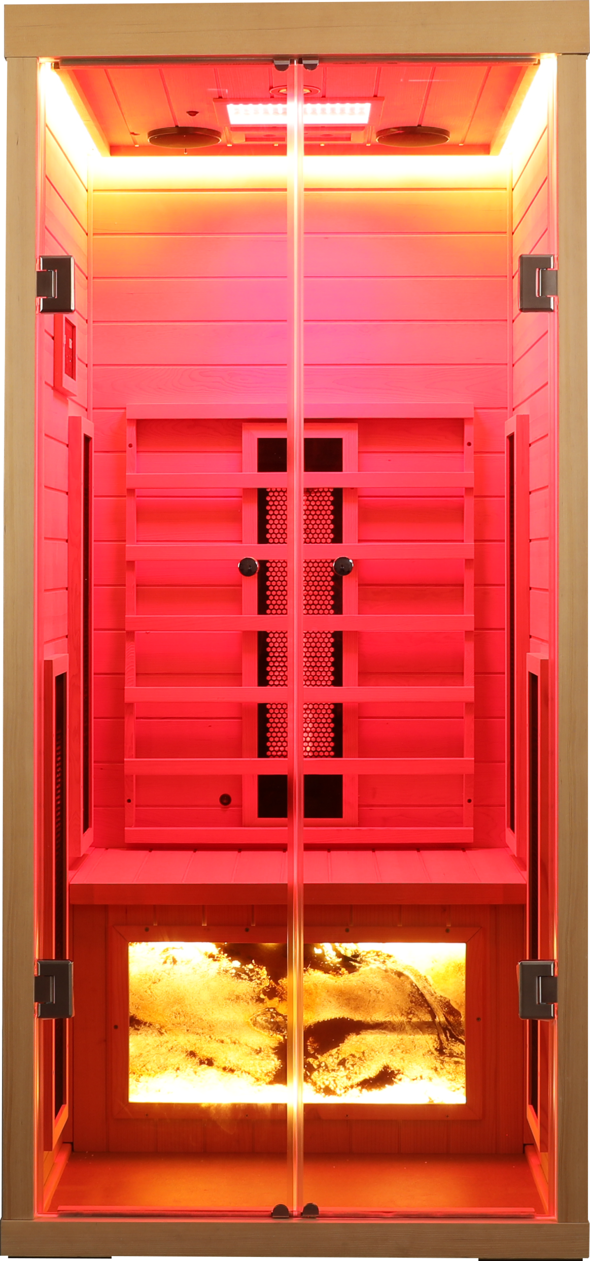 One person hemlock S sauna