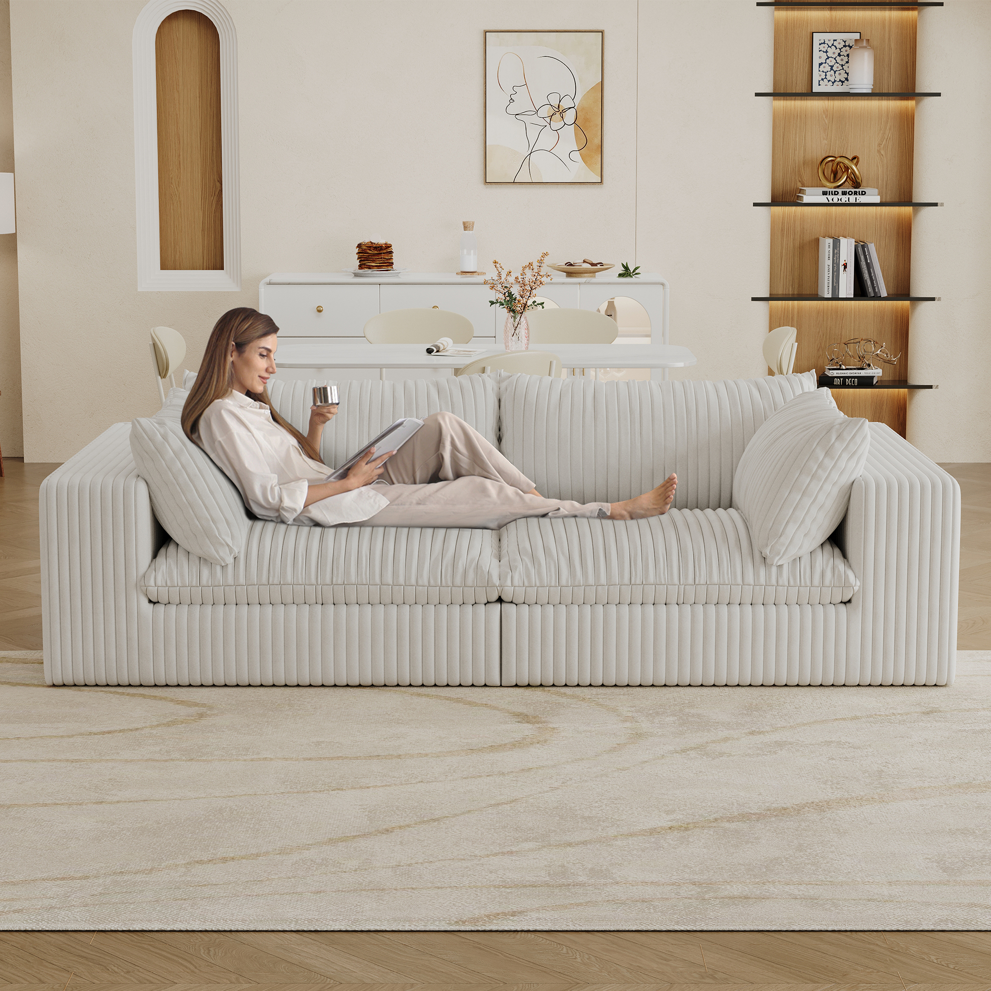 Y137-2SEATER-WHITE