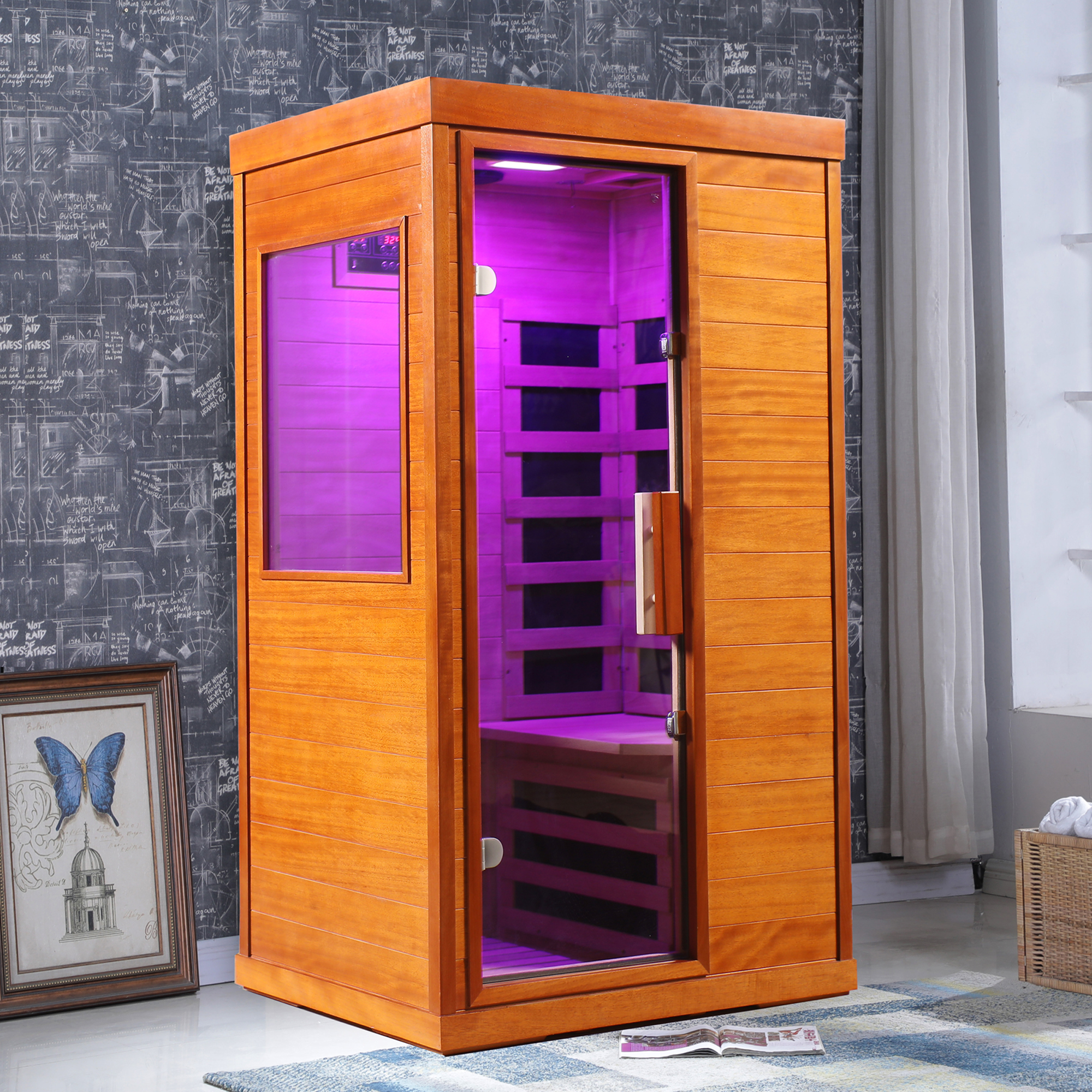 Mini home infrared sauna