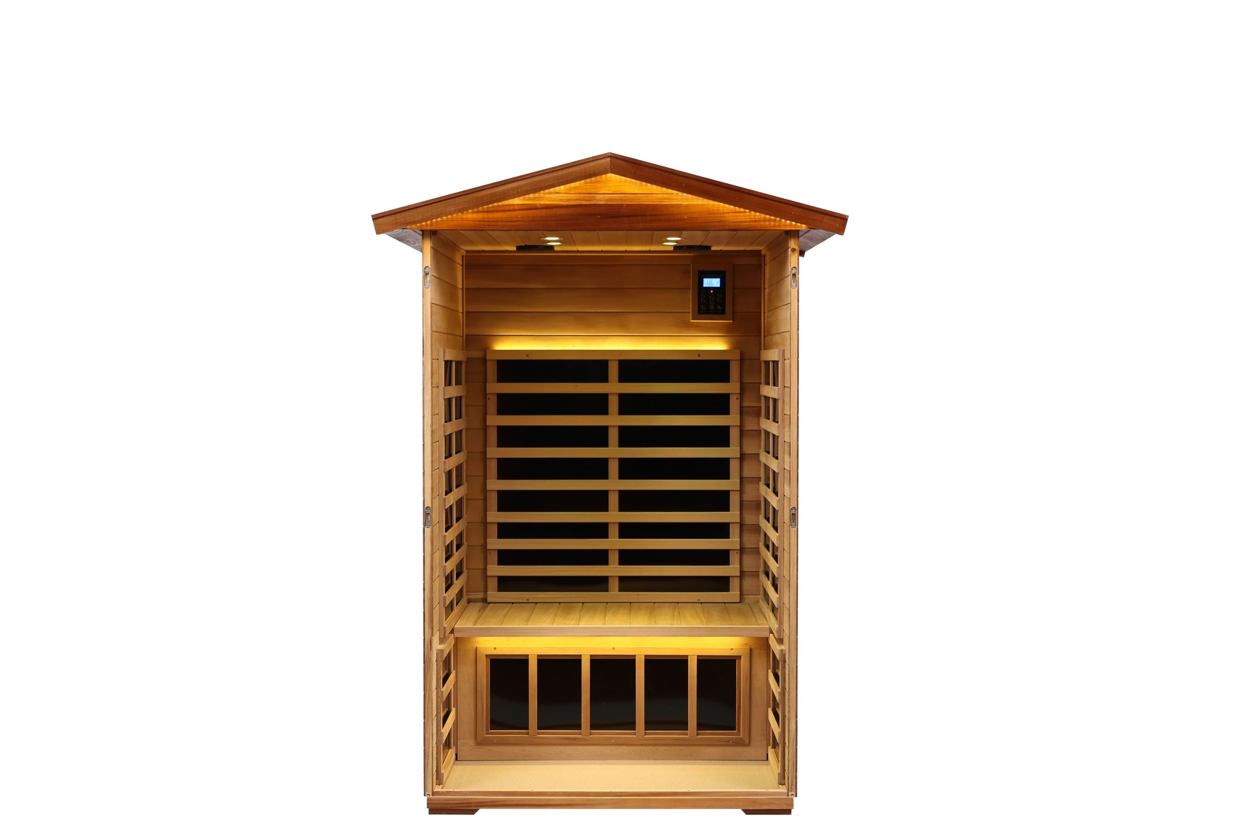 NEW-Two-person far-infrared outdoor sauna-C1