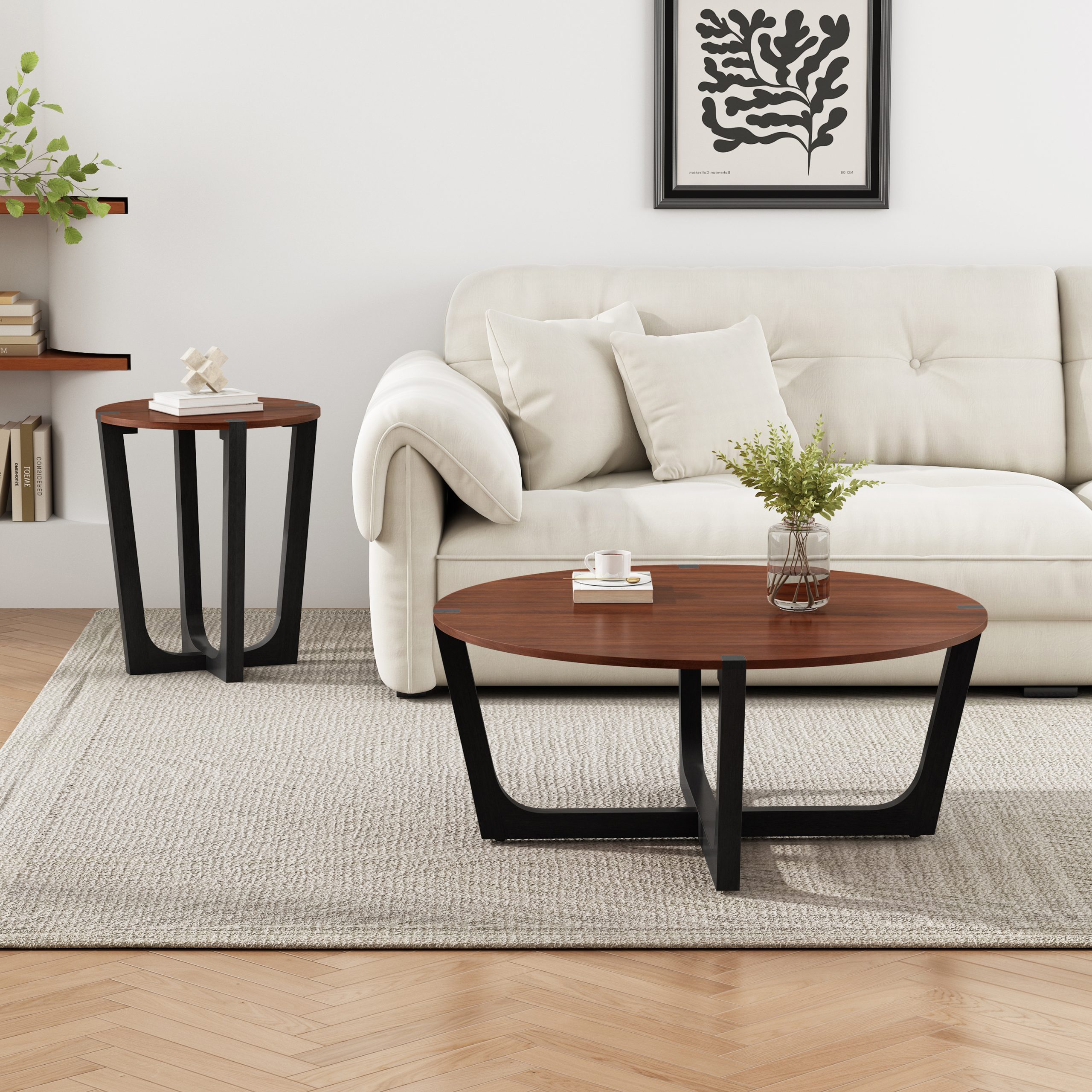 PATIO FURNITURE SETS : CLAREMONT 3 SEATER DAYBED + ACACIA WOOD TABLE