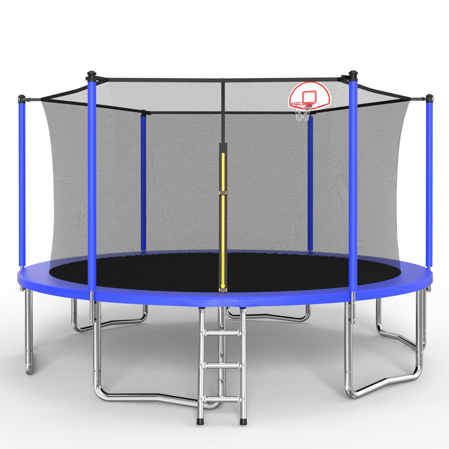 14FT for Kids Children with Safety Enclosure Net Outdoor Backyards Large Recreational Trampoline