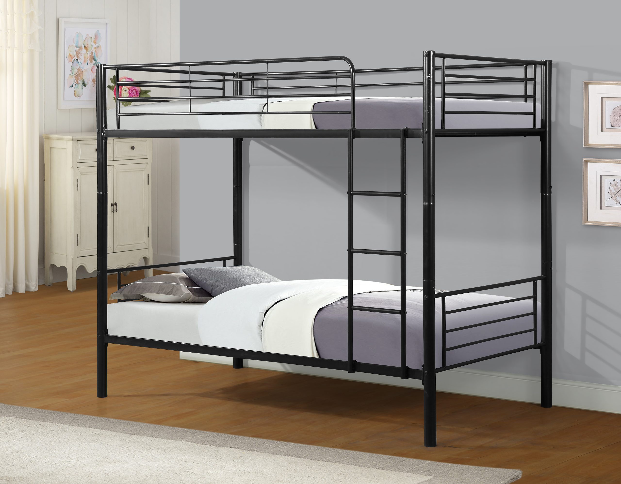 TWIN XL Over Queen Bunk Bed