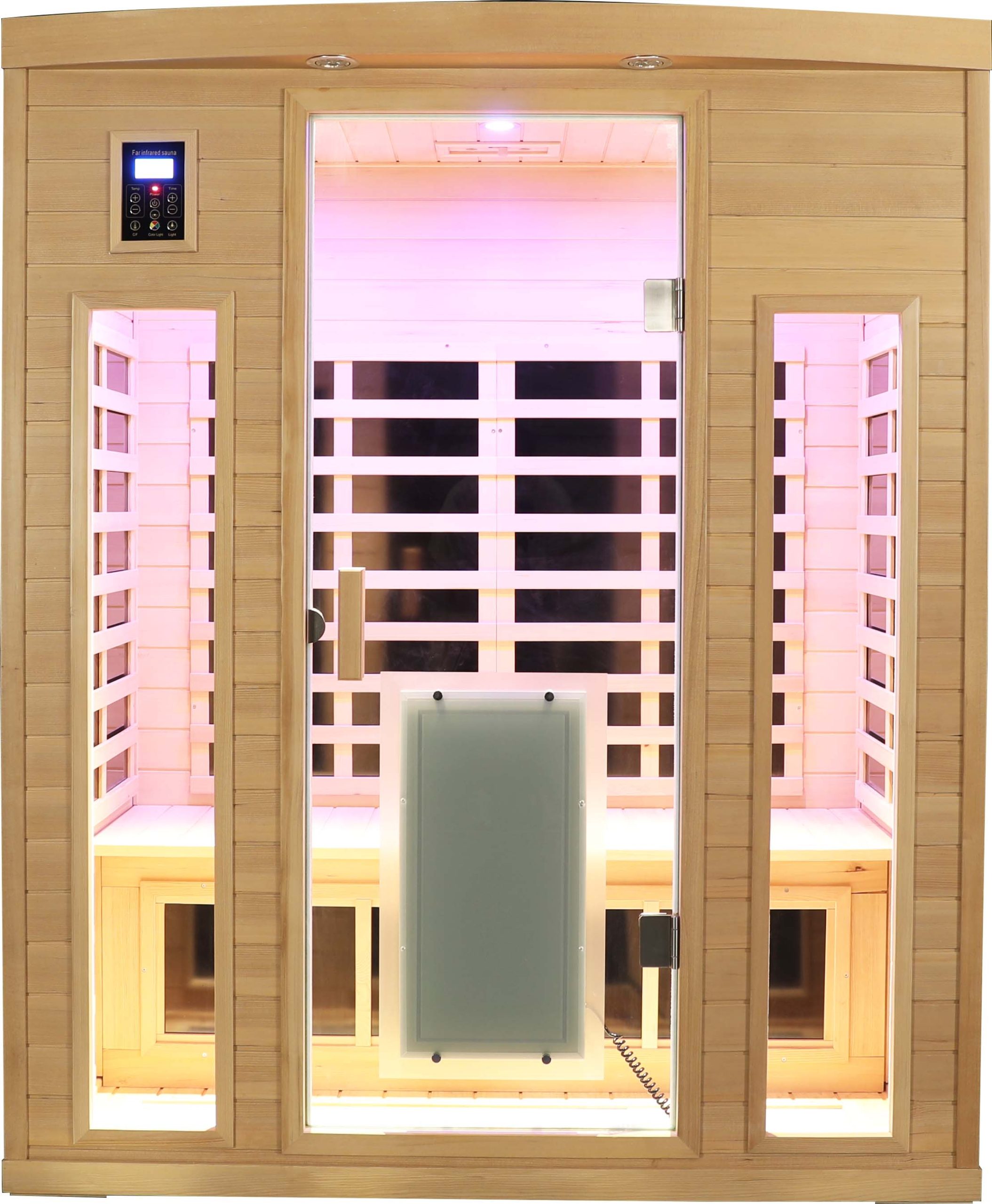 Low EMF Three person Far infrared sauna room (Left & Right)