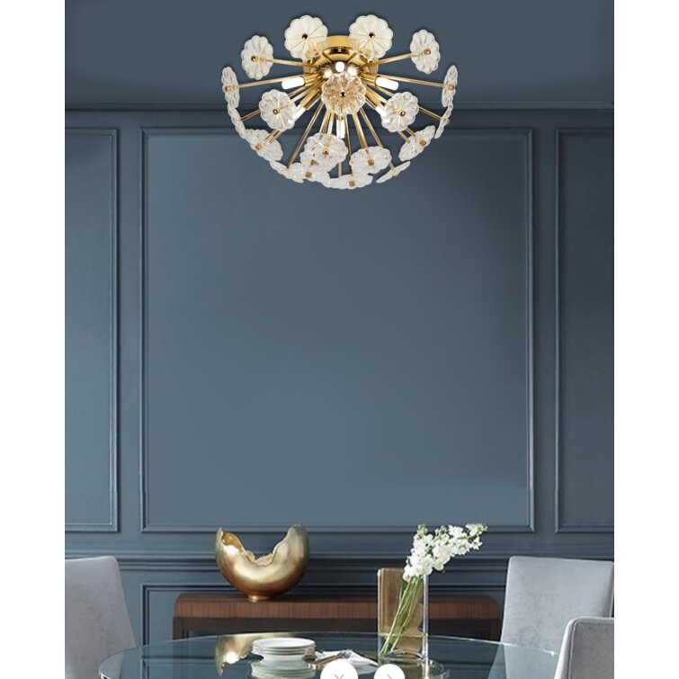 Gold Flush Mount Ceiling Light