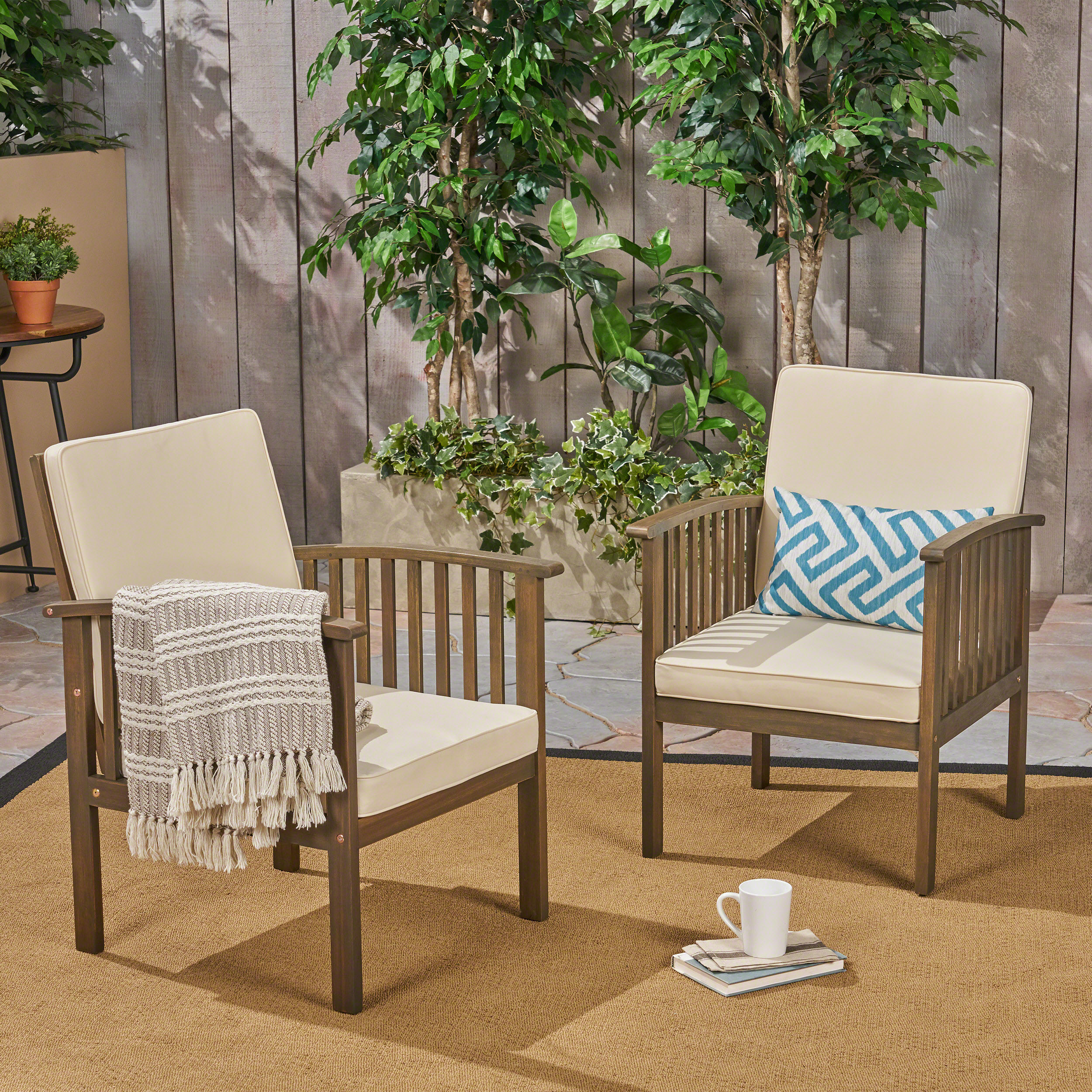 CASA ACACIA CLUB CHAIR MP2   set of 2