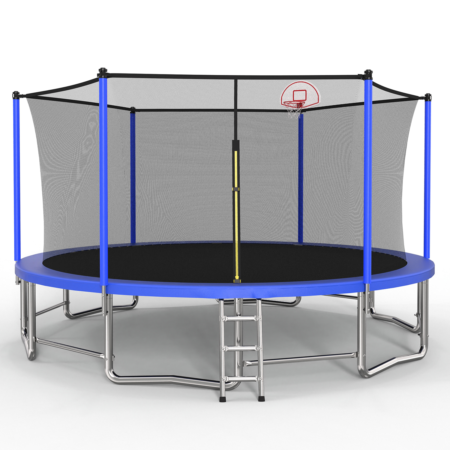 15FT for Kids Children with Safety Enclosure Net Outdoor Backyards Large Recreational Trampoline