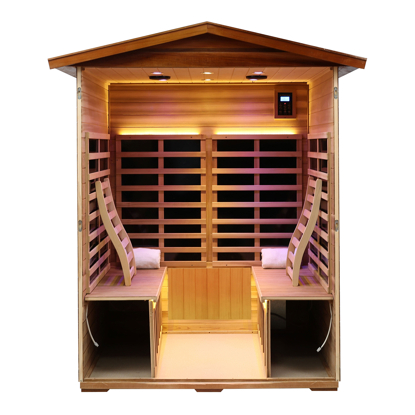 Four-person far-infrared outdoor sauna-A