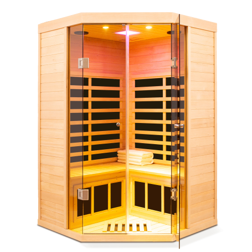 Hemlock sauna for pentagonal-B