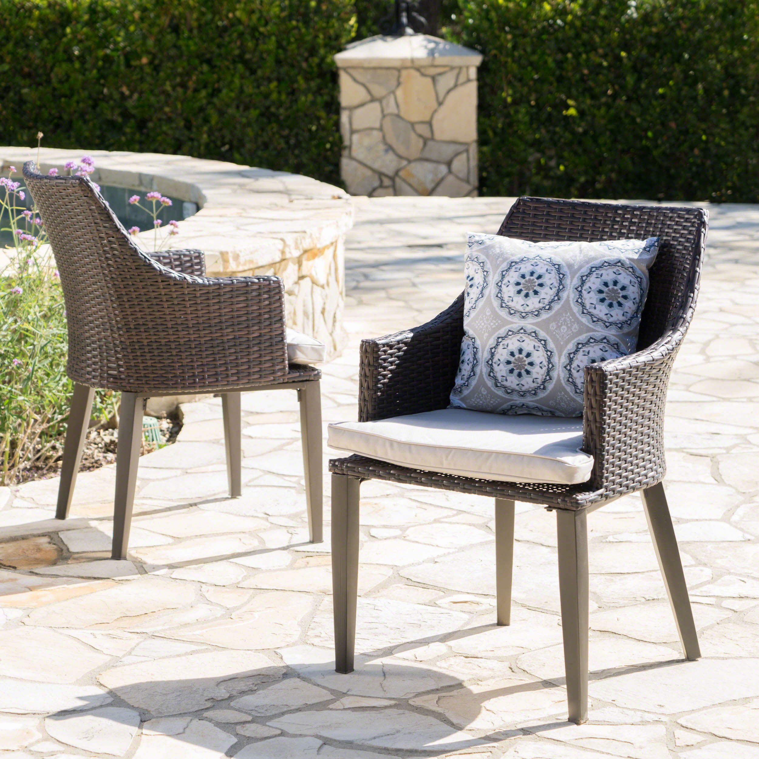 HILLHURST CHAIR – BROWN MP2（set of 2）