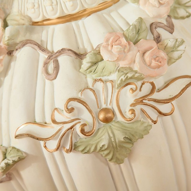 29.72" H x 19.21" L x 16.06" W European Style Angel Cupid Vase, Resin Handicraft Decor, Creative Home Soft Decoration for Living Room & Indoor Spaces - Image 5
