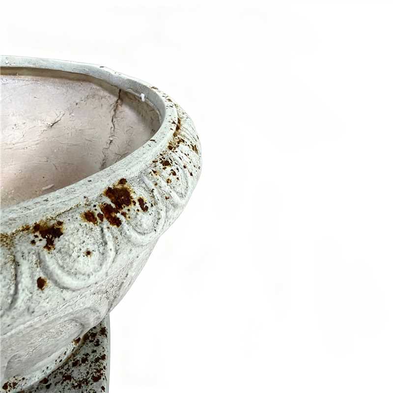 MGO Garden Planter, Garden decoration and planting,Color Make Rust, Side 17.71"L X 17.71"W X 14.5'' H - Image 5
