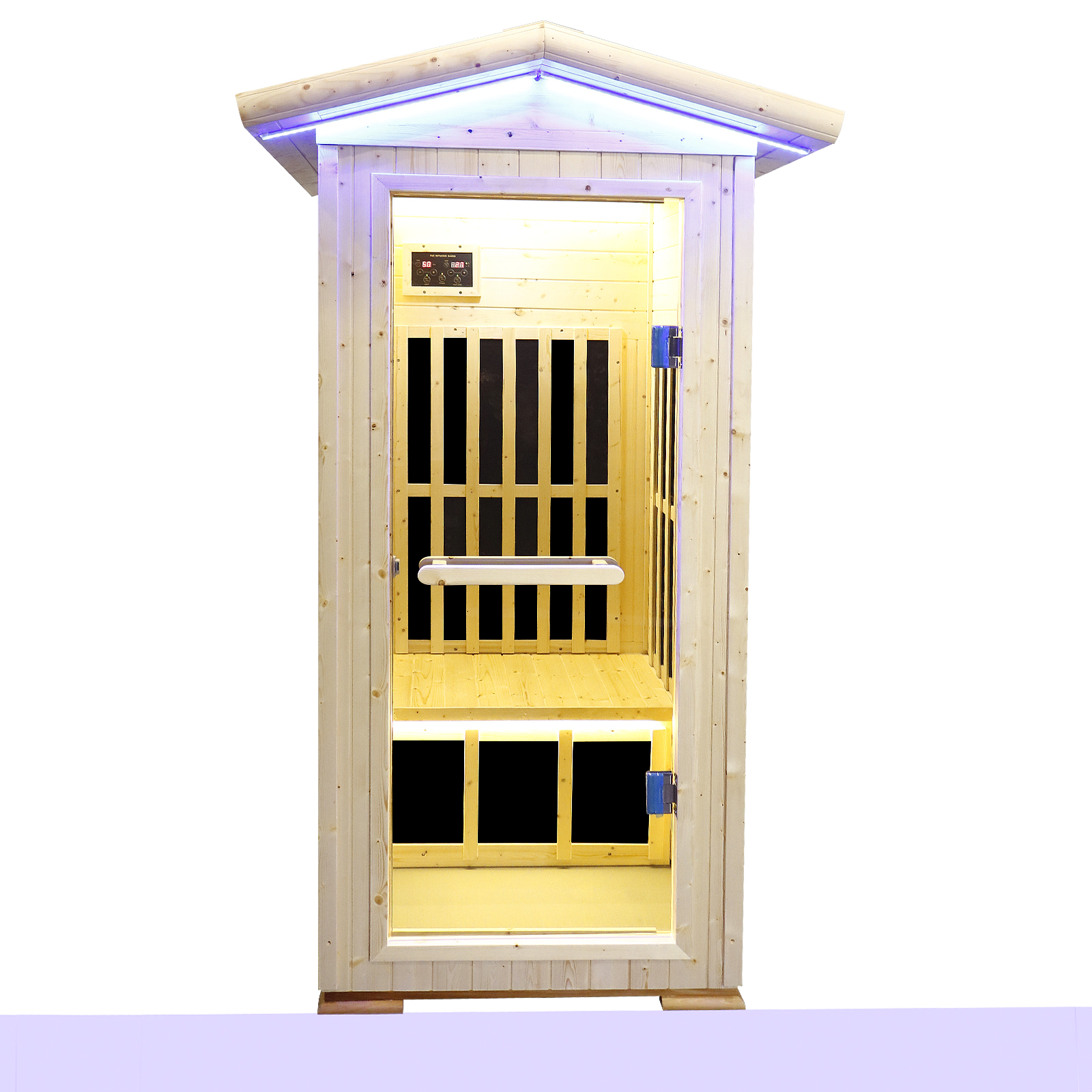 Single person spruce far infrared sauna hair - Image 5