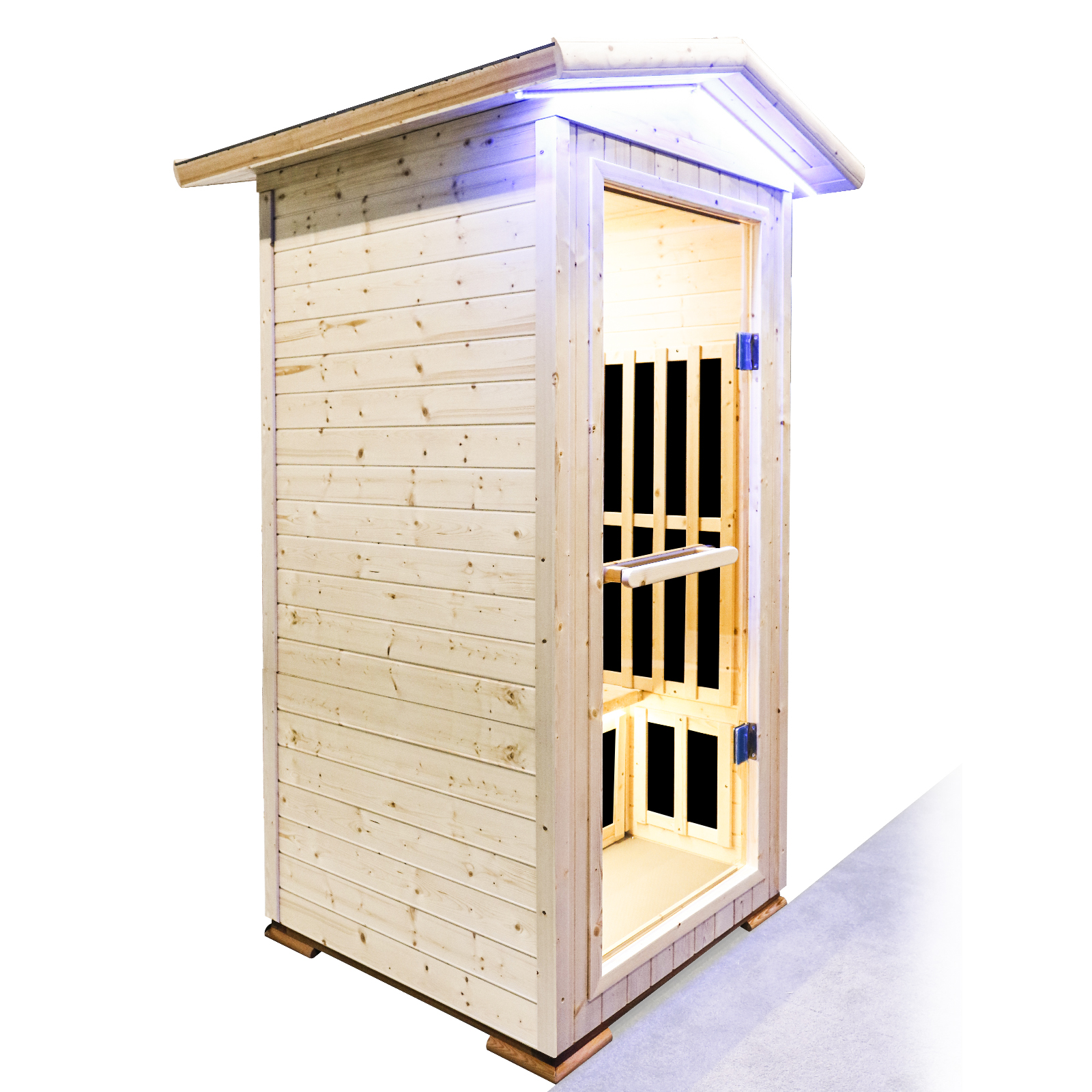 Single person spruce far infrared sauna hair - Image 6