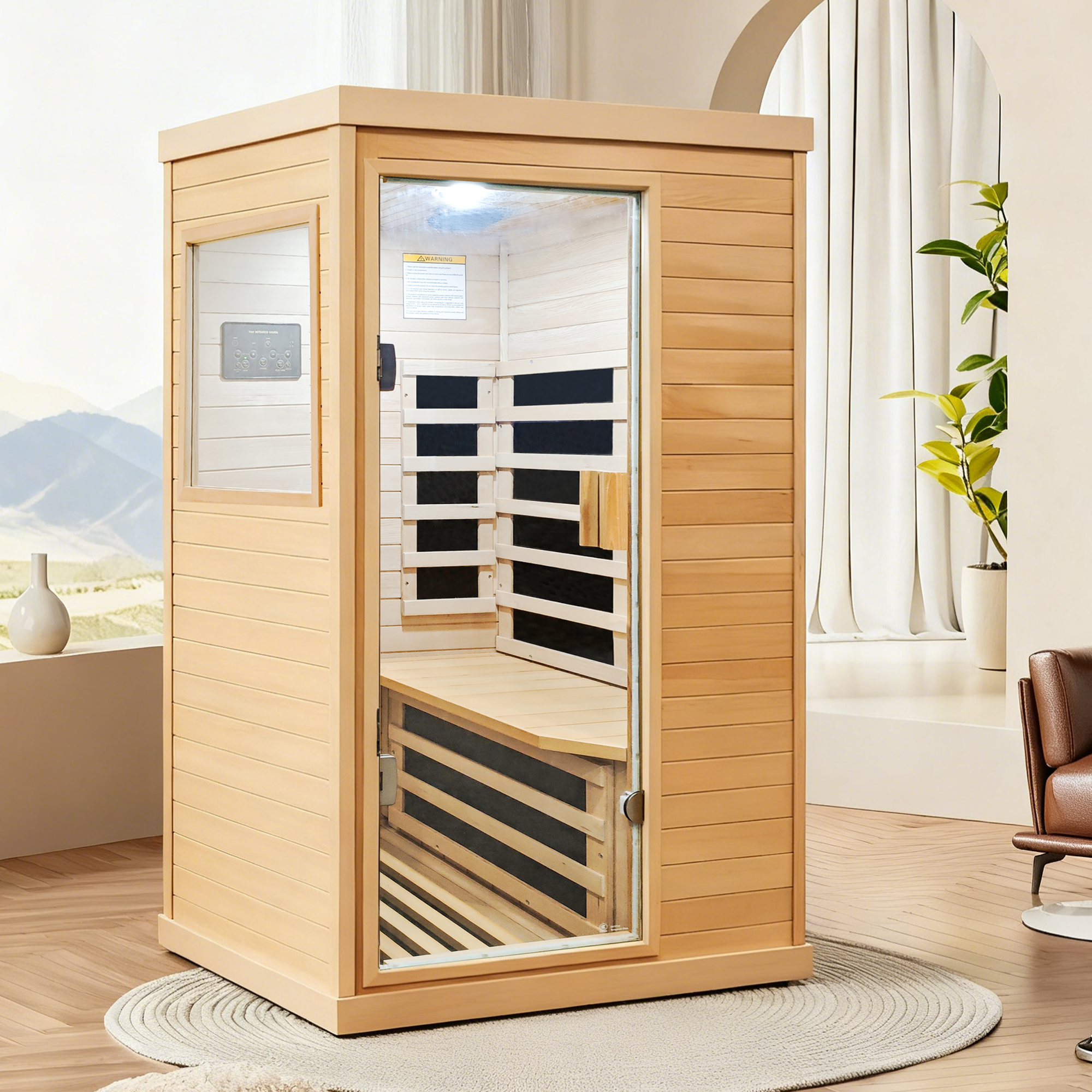 infrared sauna room single room - Image 2