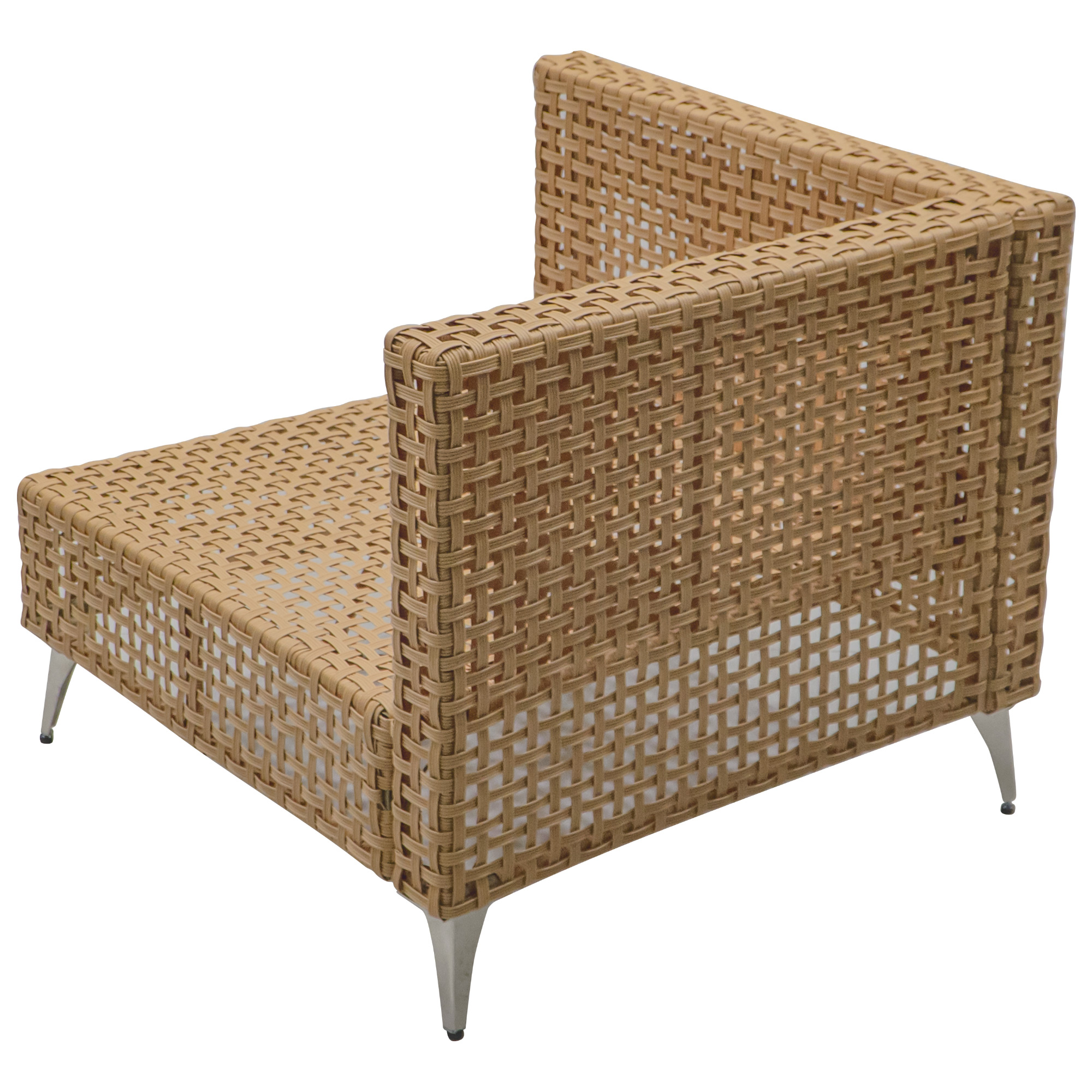 K&K 7-Piece Wicker Patio Furniture Set, Outdoor Conversation Set Sectional Sofa with Water Resistant Beige Thick Cushions and Coffee Table for Outdoor Couch, Porch, Backyard - Beige - Image 3