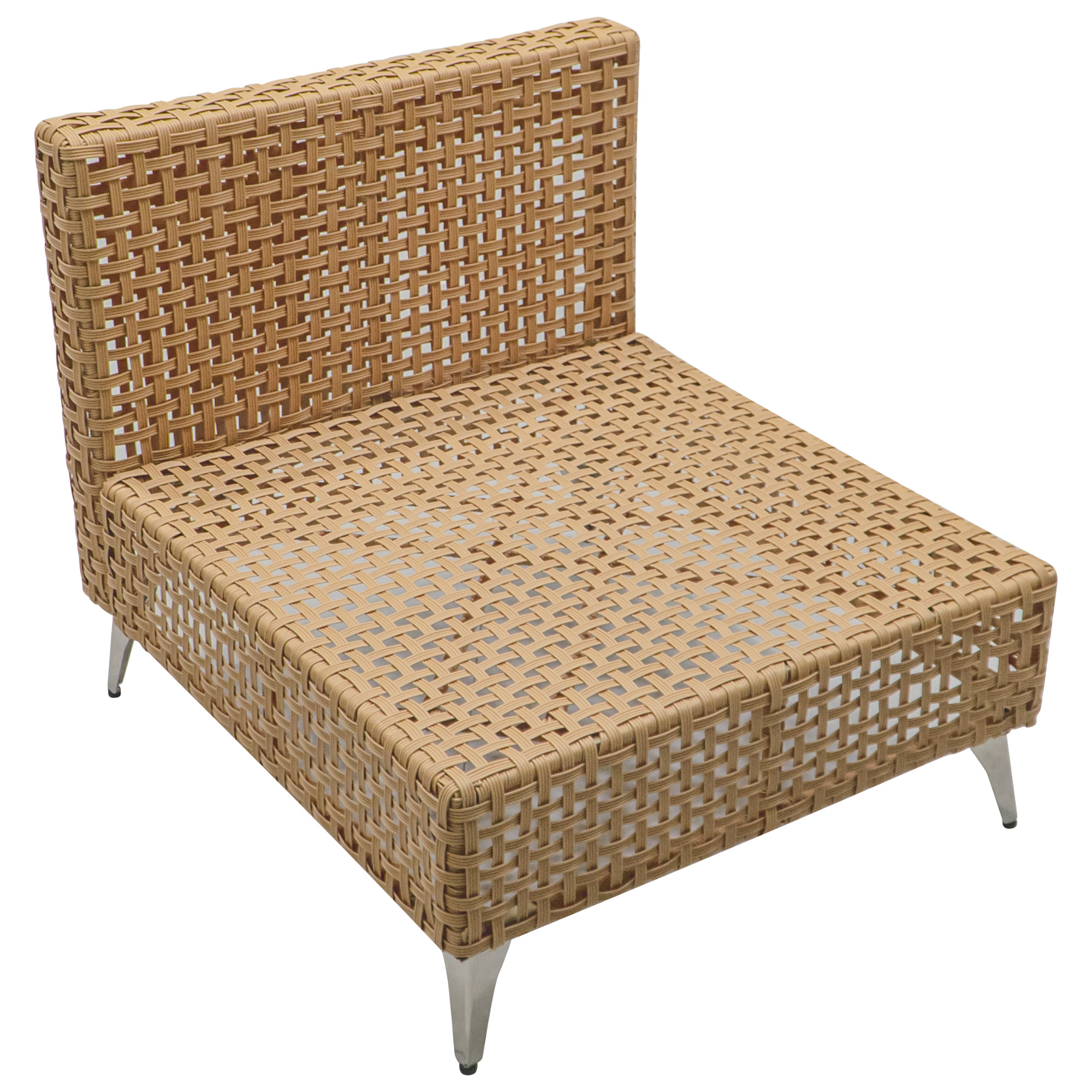 K&K 7-Piece Wicker Patio Furniture Set, Outdoor Conversation Set Sectional Sofa with Water Resistant Beige Thick Cushions and Coffee Table for Outdoor Couch, Porch, Backyard - Beige - Image 4