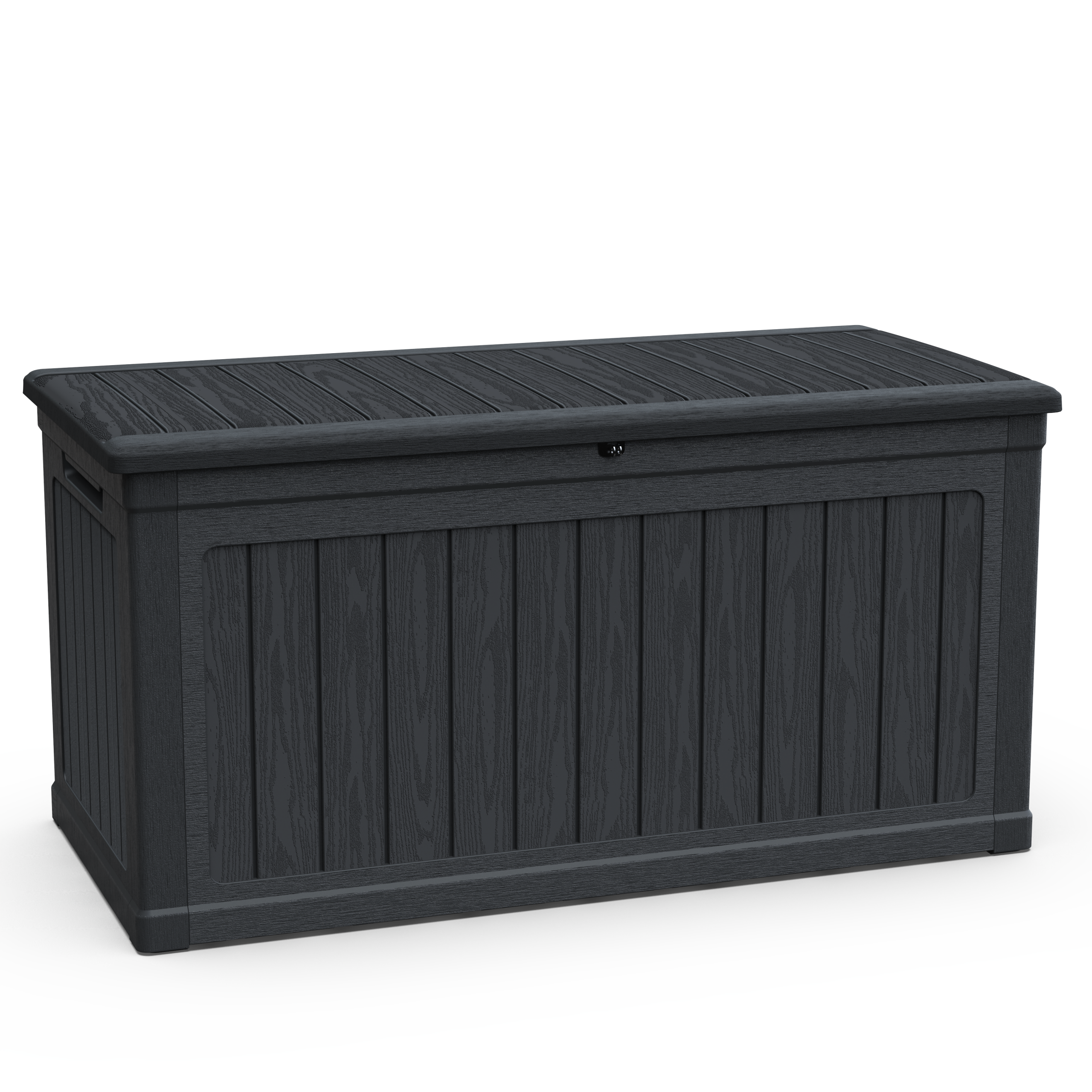 230 Gallon Large Outdoor Storage XXL Deck Box for Patio Furniture, Outdoor Cushions, Garden Tools and Sports/Pools Equipment, Waterproof Resin, Lockable, Black - Image 5