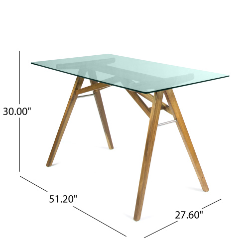 Computer Desk Home Office Desks,Large Office Desk, Modern Computer Desk Conference Table Meeting Room Table, Business Furniture for Home Office, Natural Color (Original SKU:61115.00) - Image 2