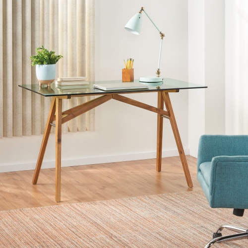 Computer Desk Home Office Desks,Large Office Desk, Modern Computer Desk Conference Table Meeting Room Table, Business Furniture for Home Office, Natural Color (Original SKU:61115.00) - Image 3