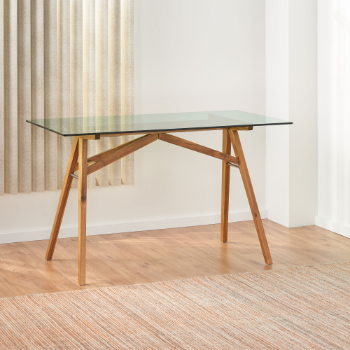 Computer Desk Home Office Desks,Large Office Desk, Modern Computer Desk Conference Table Meeting Room Table, Business Furniture for Home Office, Natural Color (Original SKU:61115.00) - Image 4