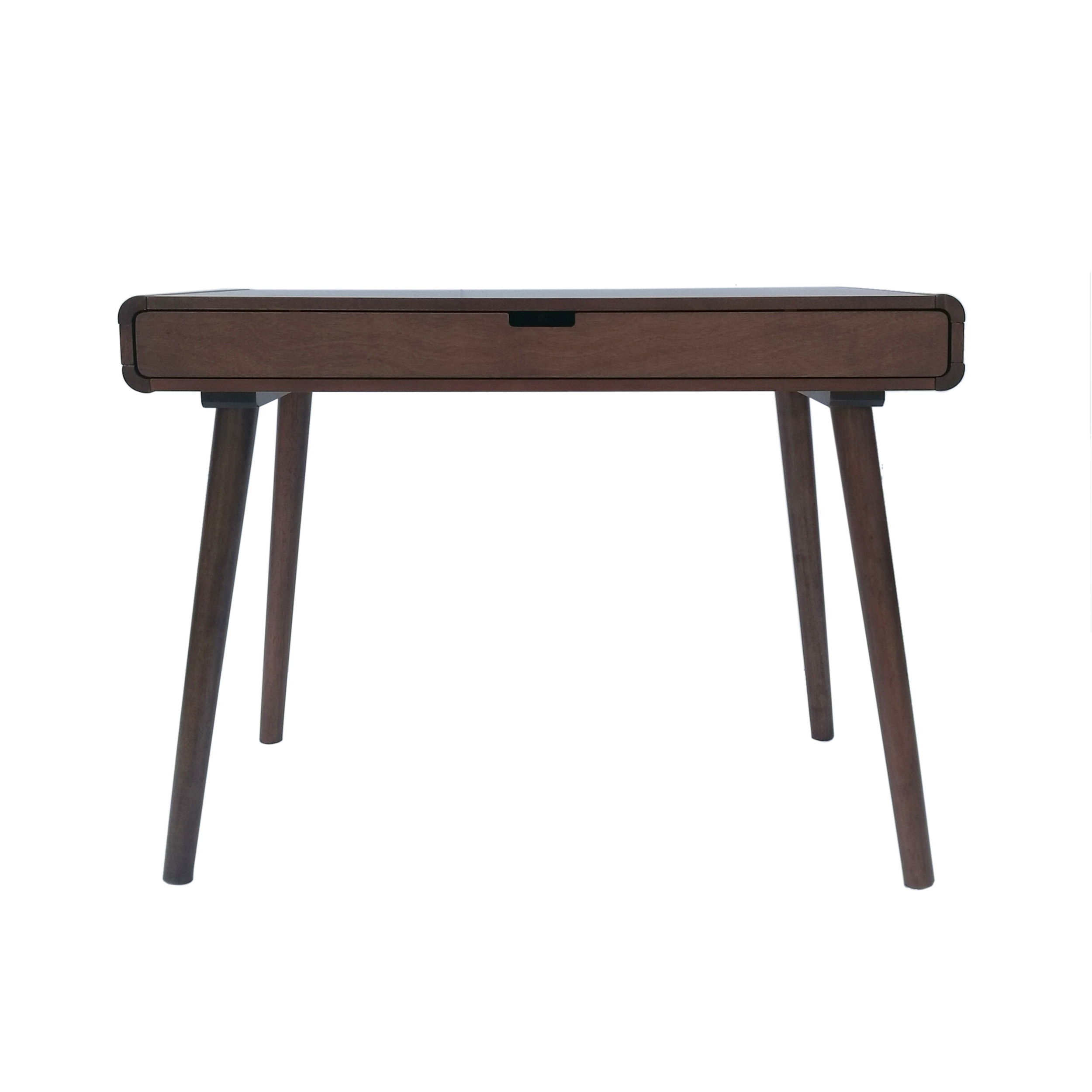 Writing Desk with large drawers,Computer Table for Home Office Workspace or Entryway,Brown Color (Original SKU:62413.00MEDBRN) - Image 6