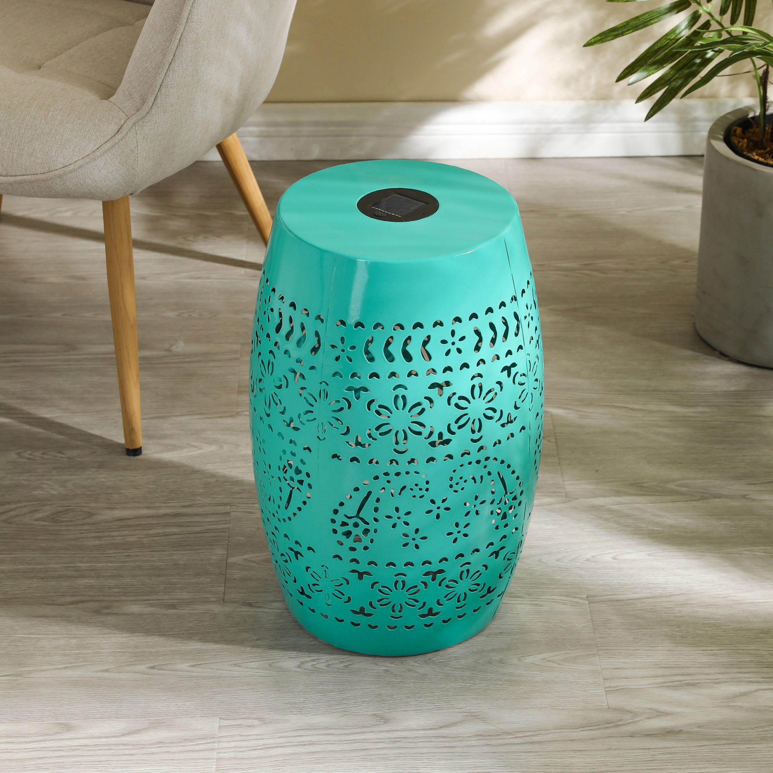 SOLAR SIDE TABLE,TEAL COLOR (Original SKU:N770P182381T) - Image 6