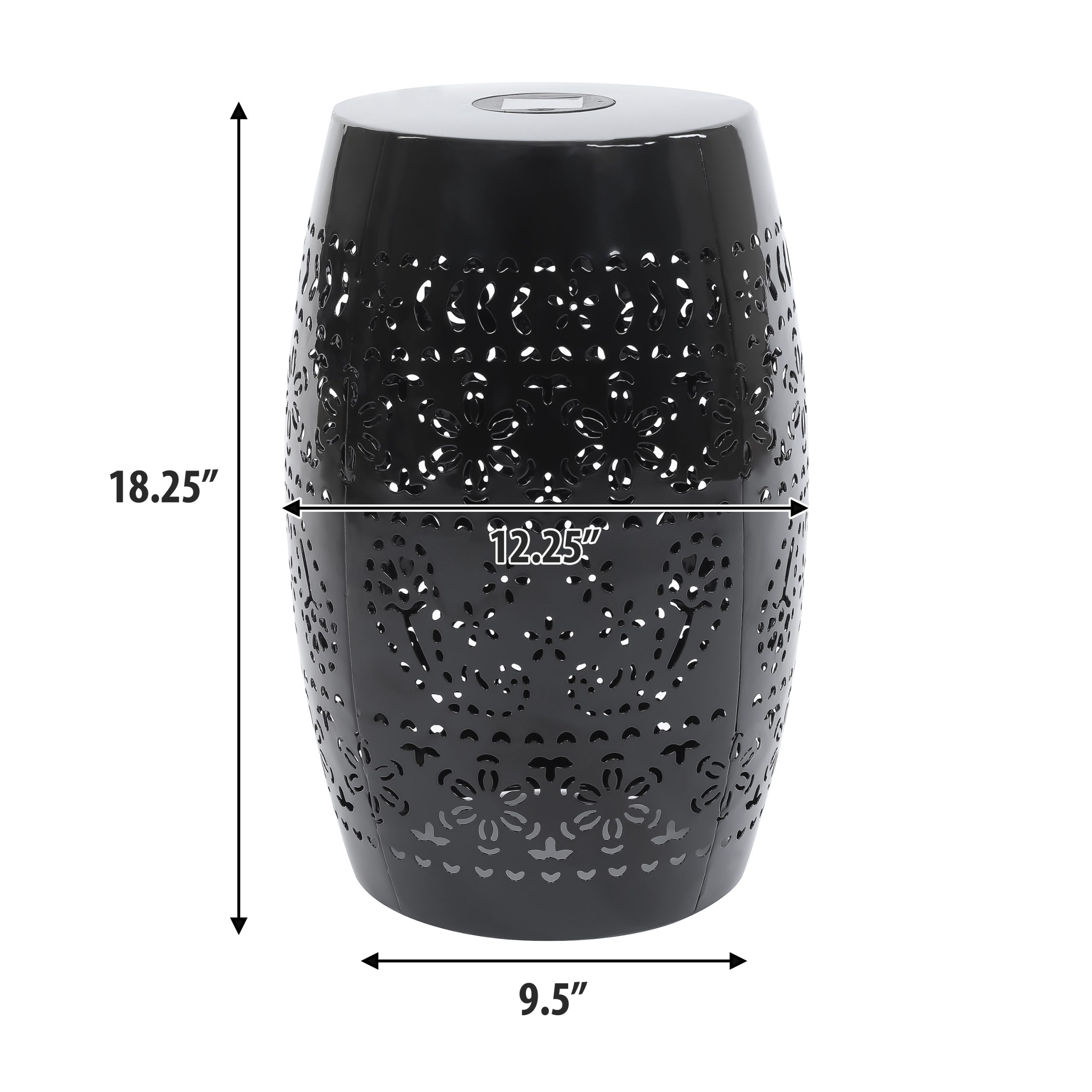 SOLAR SIDE TABLE,Black COLOR (Original SKU:N770P182381B) - Image 4