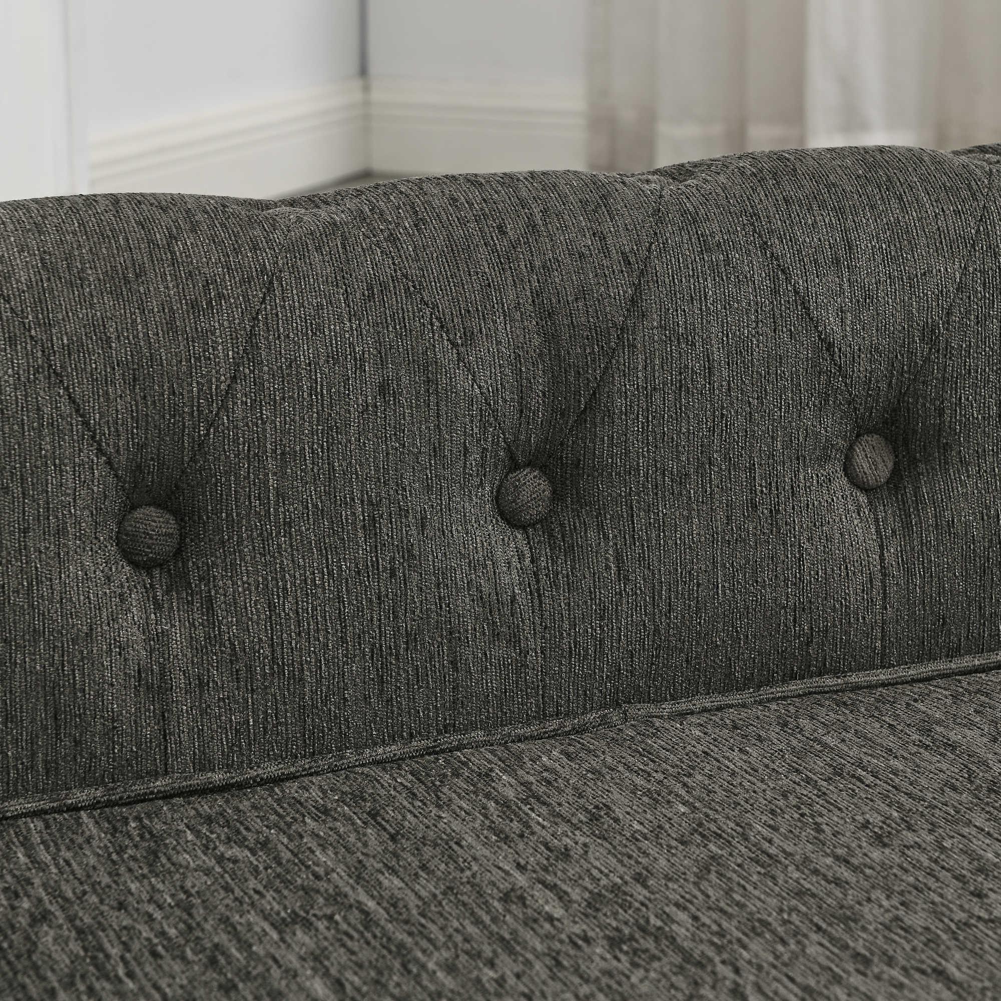 Elegant Rectangle Pet Bed for Small and Medium Dogs, Durable Elevated Dog Sofa Bed, Comfortable Dog Couch, Modern and Stylish Dog Sofa for Small and Medium Dogs,Dark grey - Image 6
