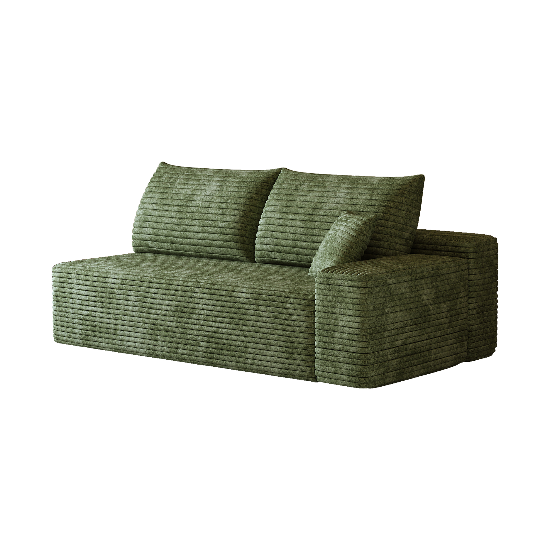 Y159-3R-GREEN 3seater right green - Image 5