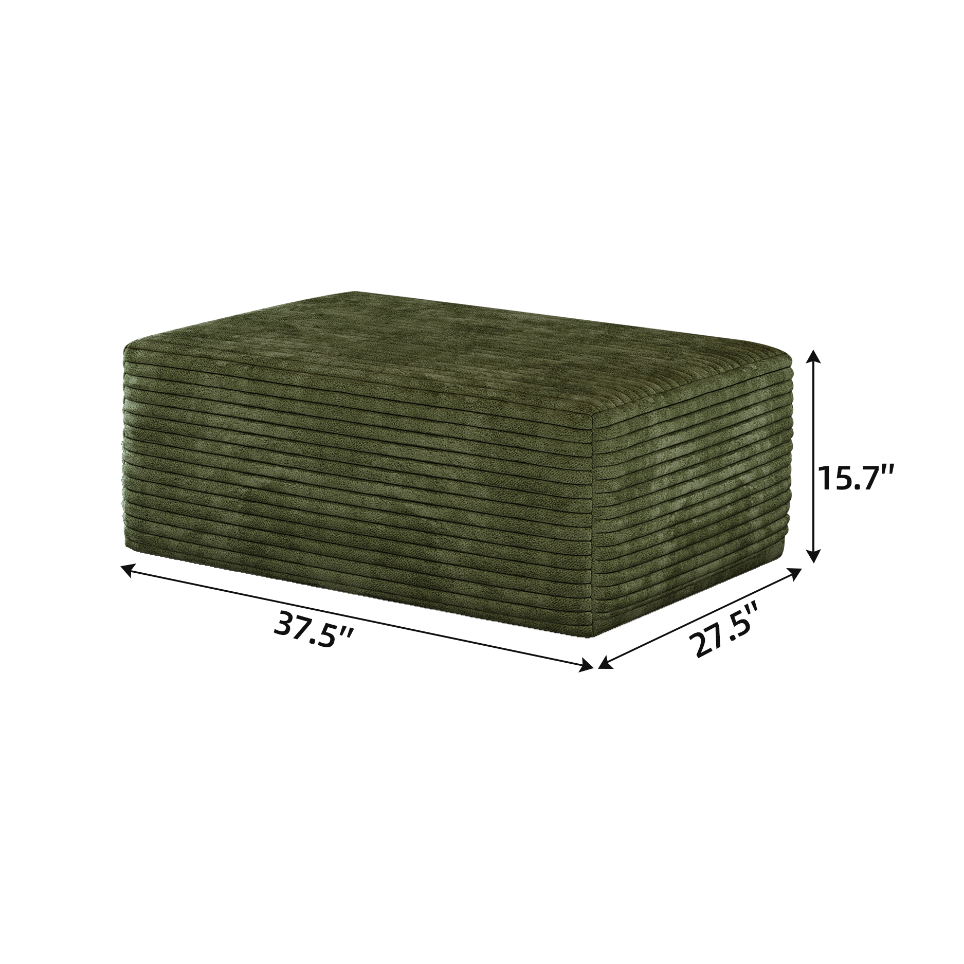 Y159-OTTOMAN-GREEN ottoman green - Image 6