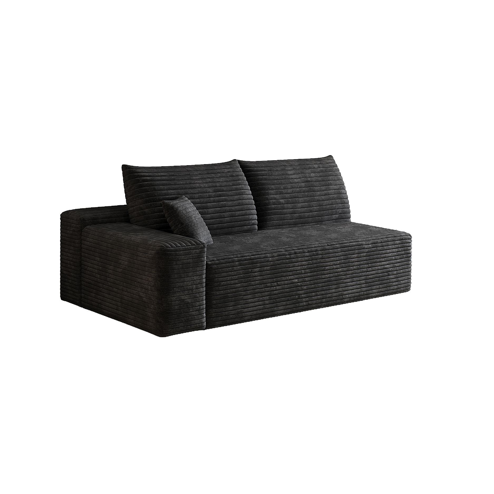 Y159-3SEAT-LEFT-BLACK-SOFA - Image 5