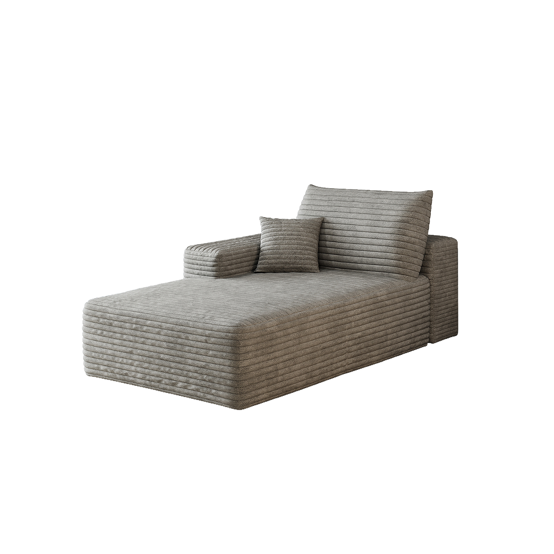 Y159-L-SLEEPER-GREY sofa left sleeper grey - Image 2
