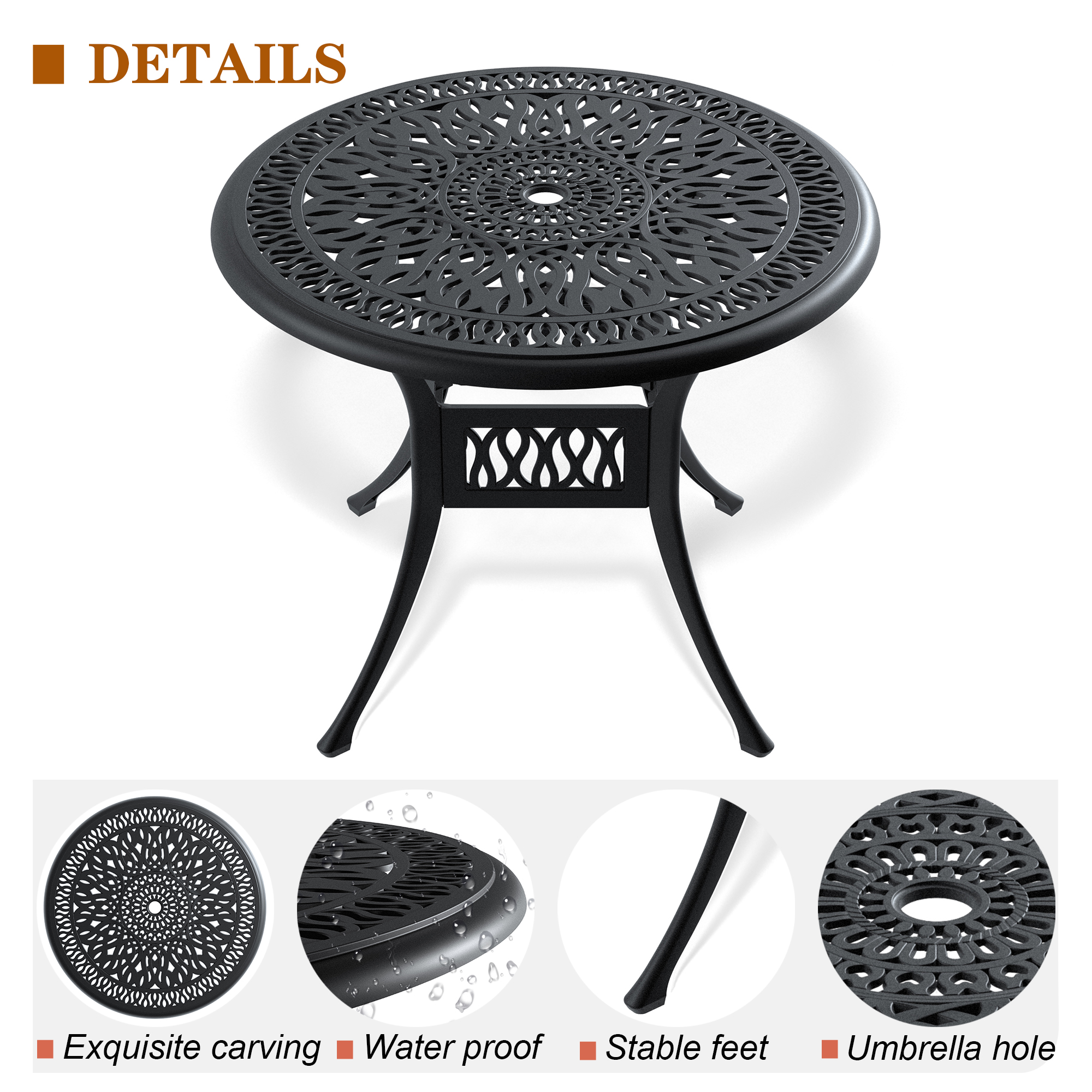 1002 Tabel leg - Image 4