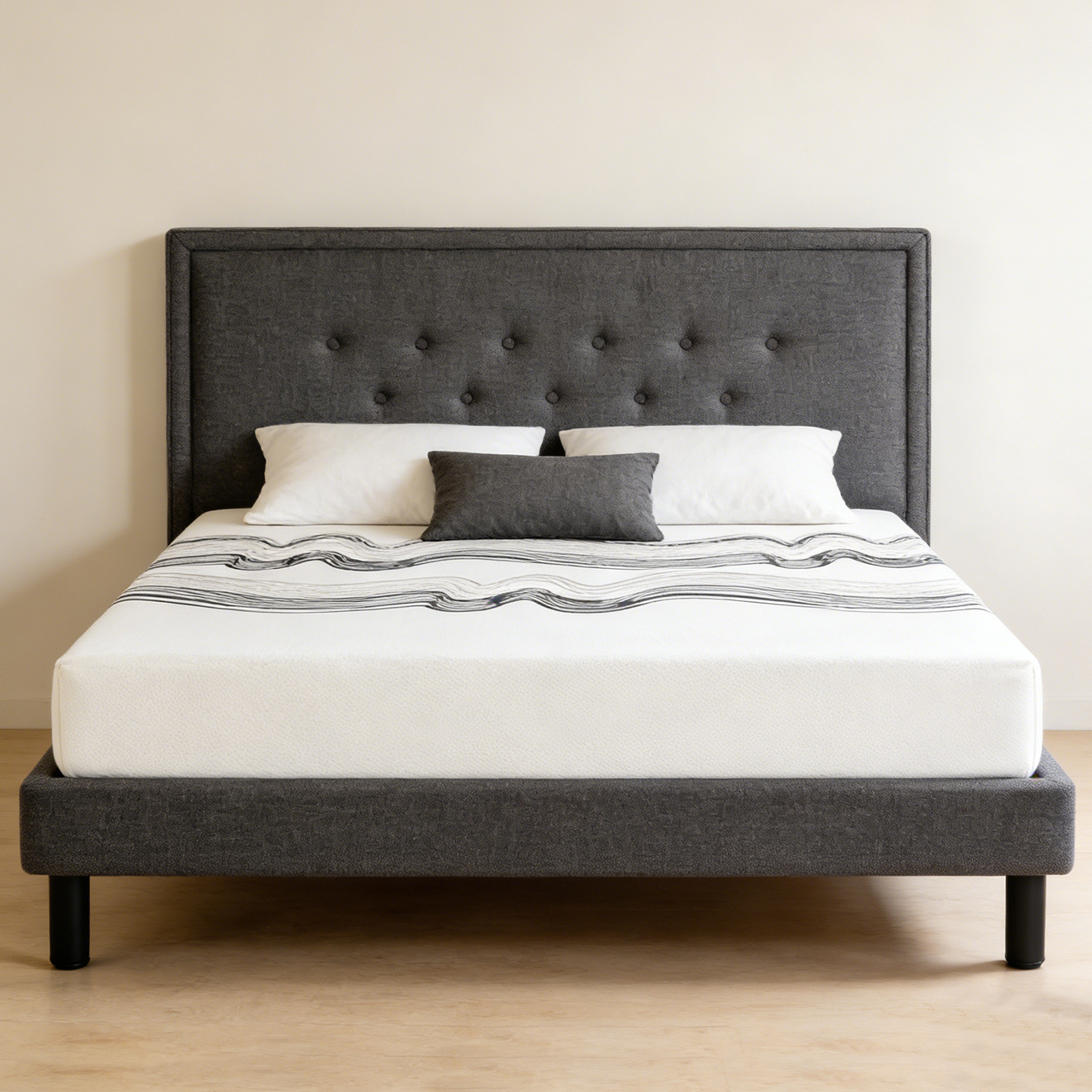 12-Inch King Mattress – Made in Japan - Ultra-Breathable & Sterilizing, High Rebound for Long-Lasting Comfort, Eco-Conscious Material, Sleek Styling Perfect for Modern Bedrooms - Image 2
