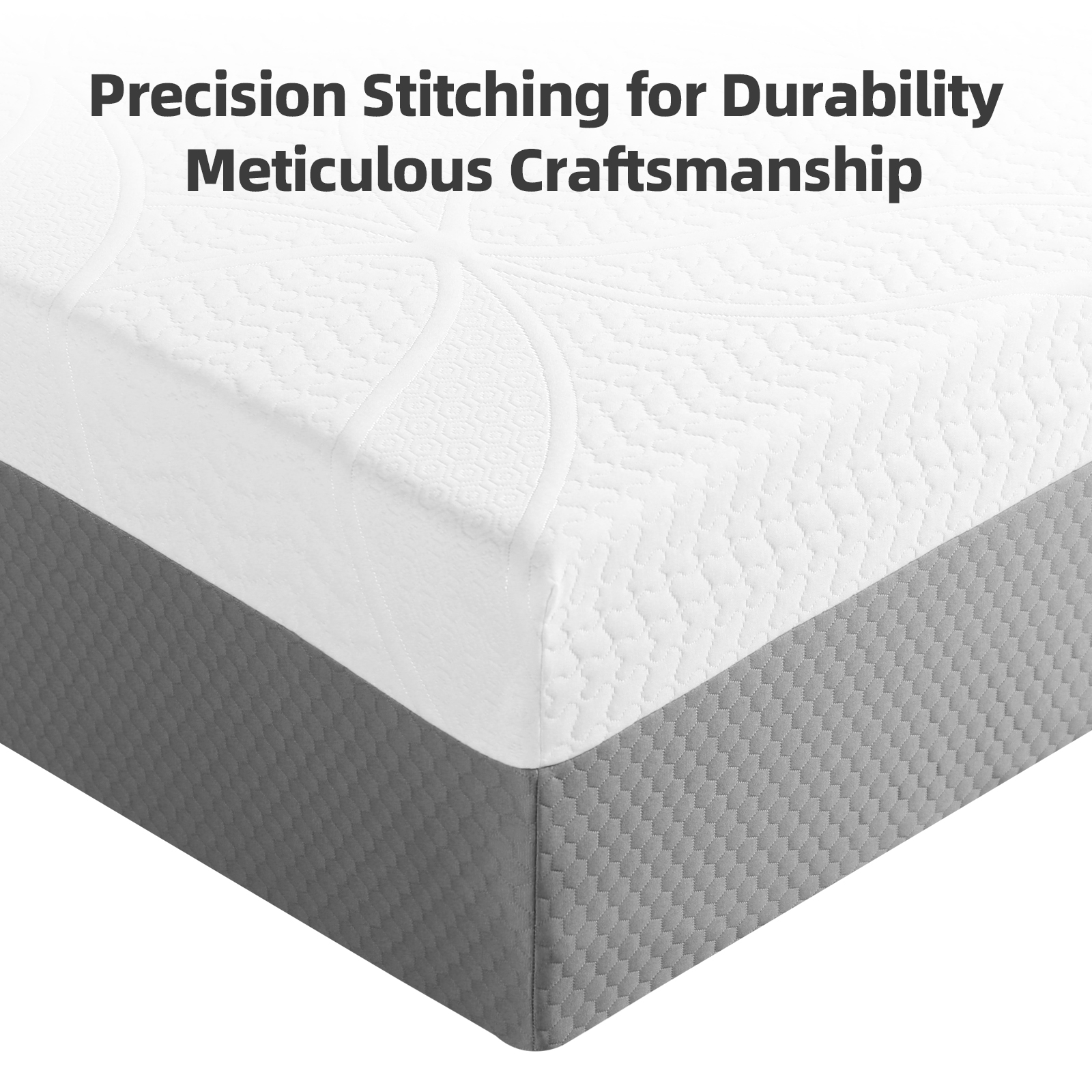 10-Inch Premium FULL Mattress - Premium 4-Layer Foam Sofa & Mattress - Japanese Design & Manufacturing, Ultra-Breathable, Eco-Friendly, Antimicrobial, Ergonomic Zoned Support, CertiPUR-US & OEKO-TEX - Image 5