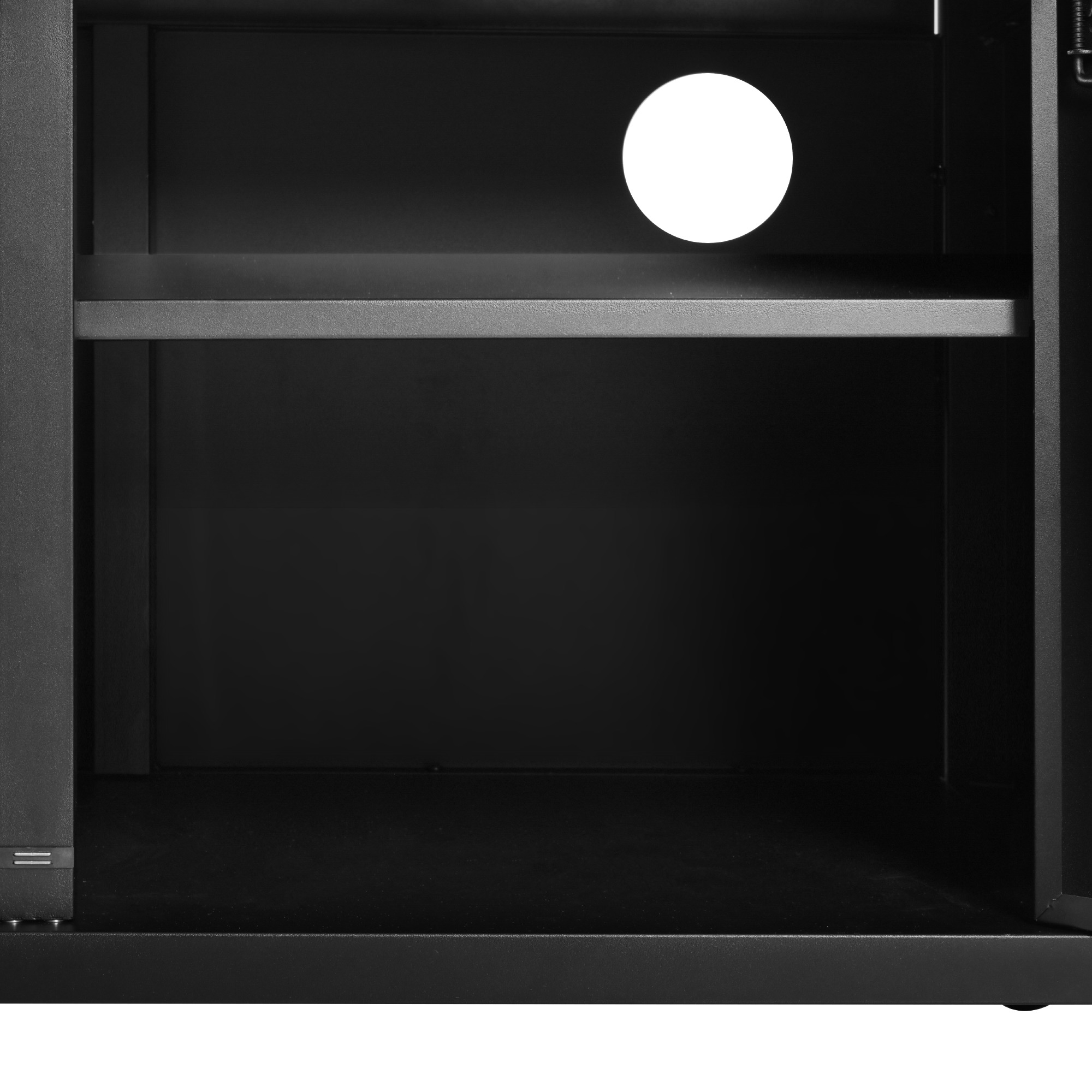 K&K 54.5" Outdoor Kitchen Island with Stainless Steel Tabletop, Metal Grill Cart Table with Storage Cabinet, Spice Rack and Towel Rack, Outdoor Bar Cart with 4 Lockable Wheels for Outside BBQ - Image 2