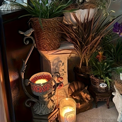 Garden Decorative Column, 12"Retro Elegant White Ancient Greek Style Roman Column, Suitable for Garden Decoration, Suitable for Weddings And Dining Tables, Multifunctional Indoor/outdoor Use, Perfect - Image 6