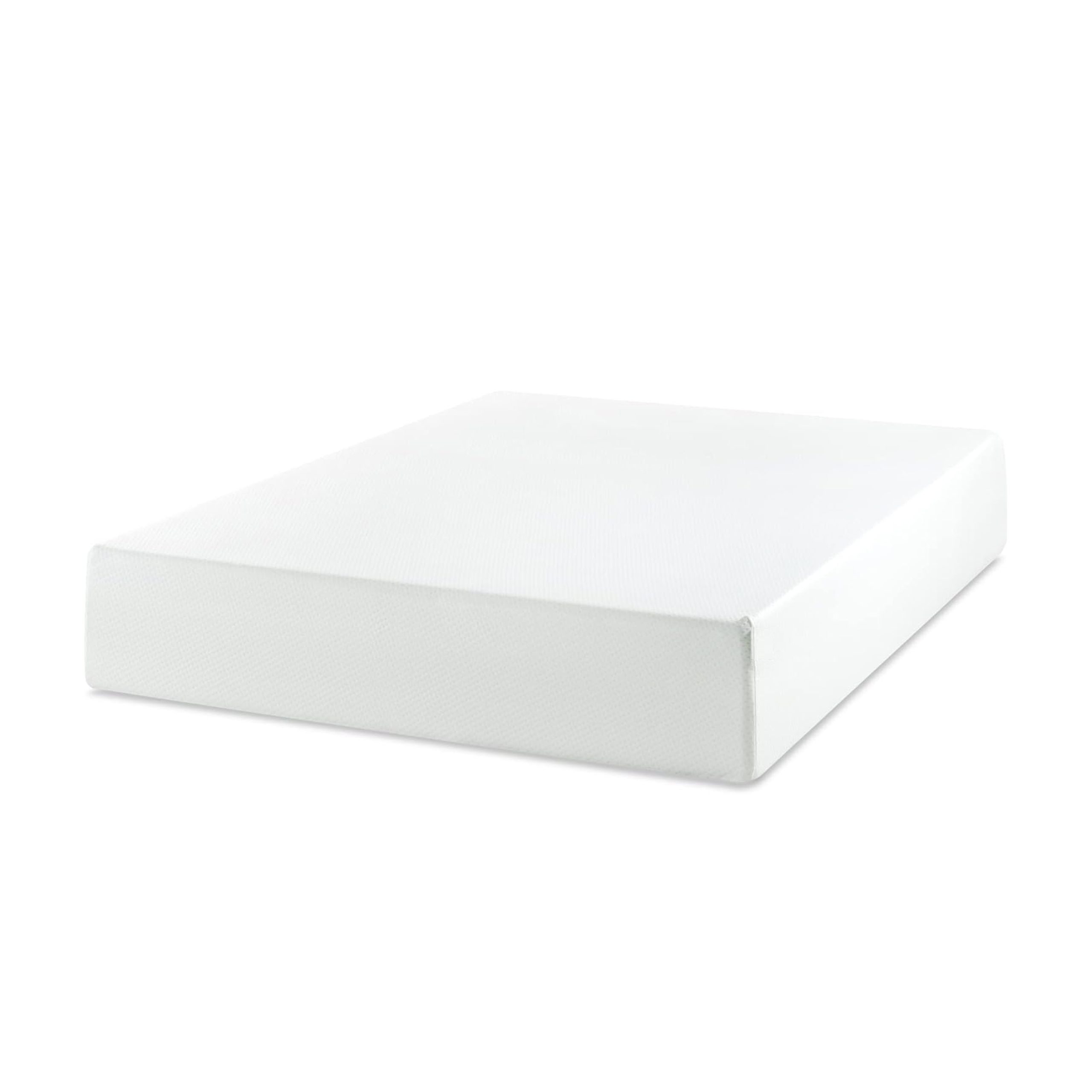 8 Twin Green Tea Memory Foam Mattress in Box, Fiberglass Free, White(Bed not included) - Image 4