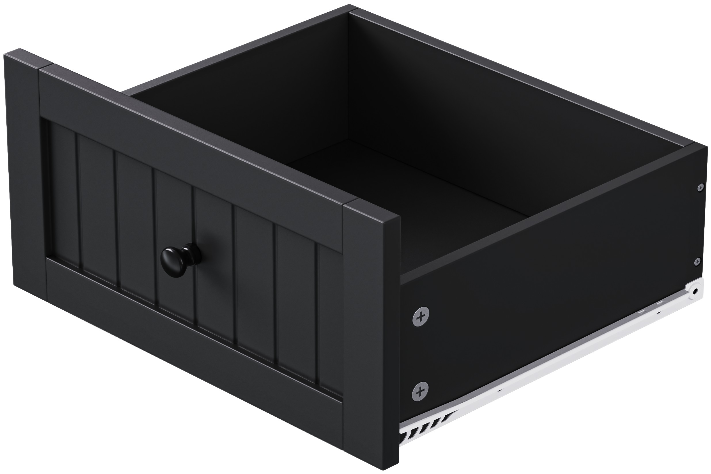 48inch Kitchen Island with 2 Bar Stools, Power Outlet, Internal Storage Rack, Kitchen Storage Cart on 5 Wheels with Drop Leaf, 5 Open Side Racks, Drawers, Black (Old SKU N707S000015B)(Three Packages) - Image 5