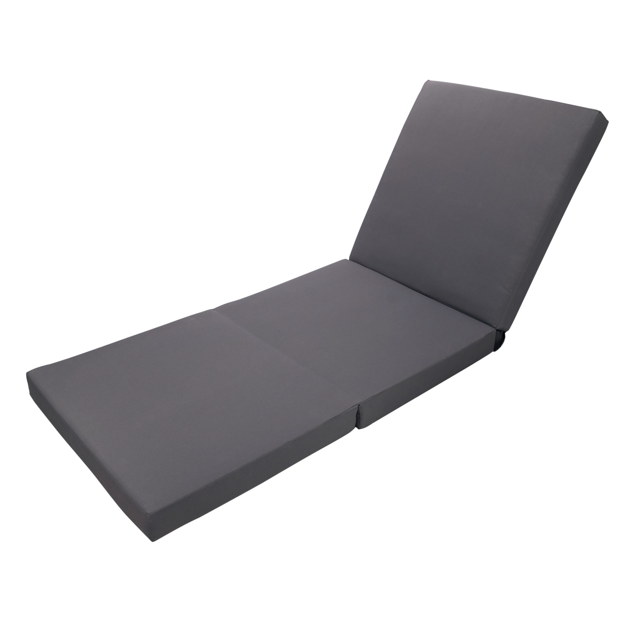 GRAY BROADWAY/IAN CHAISE LOUNGE CUSHION (TRIPLE FOLDS) - Image 4
