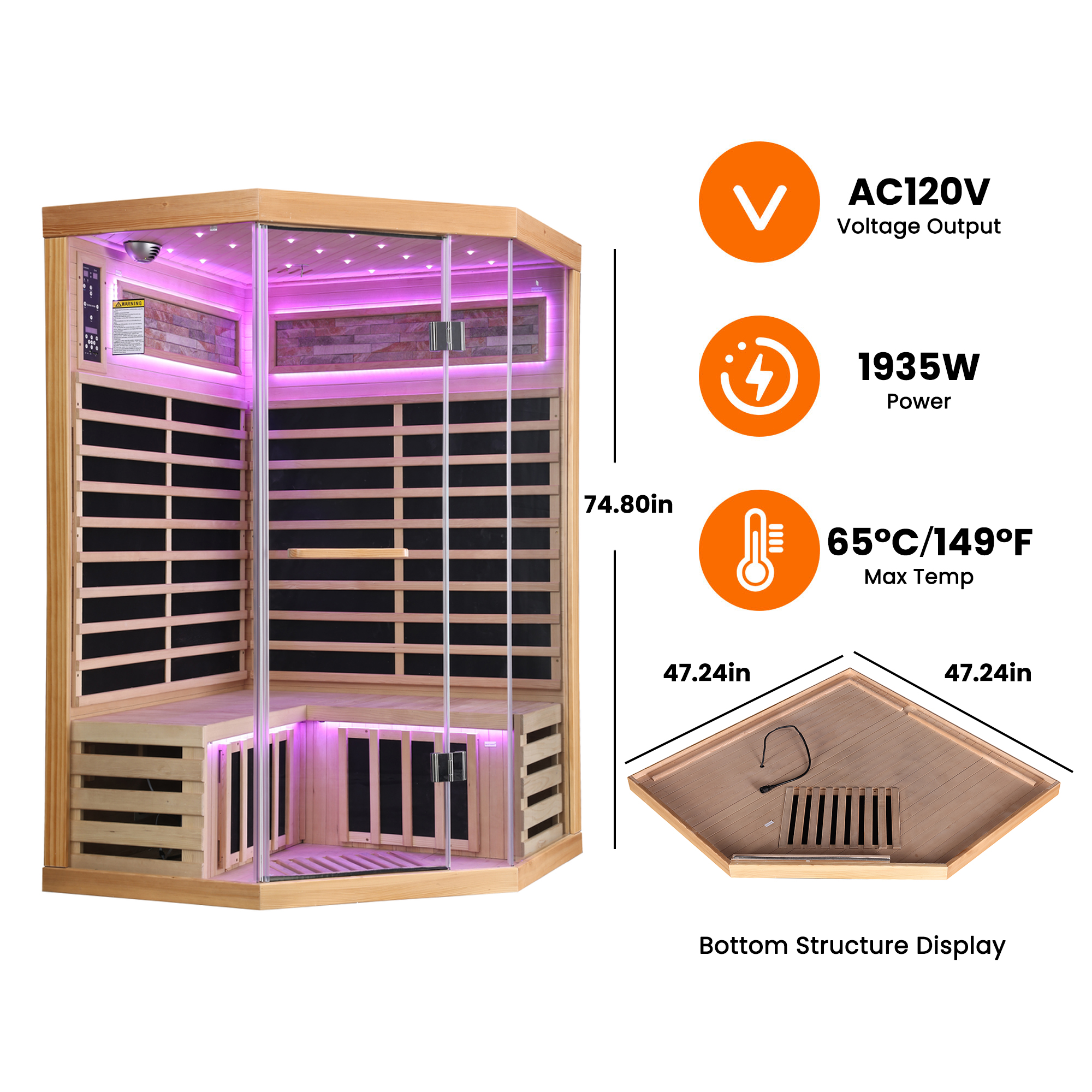 Double sauna room - Image 5