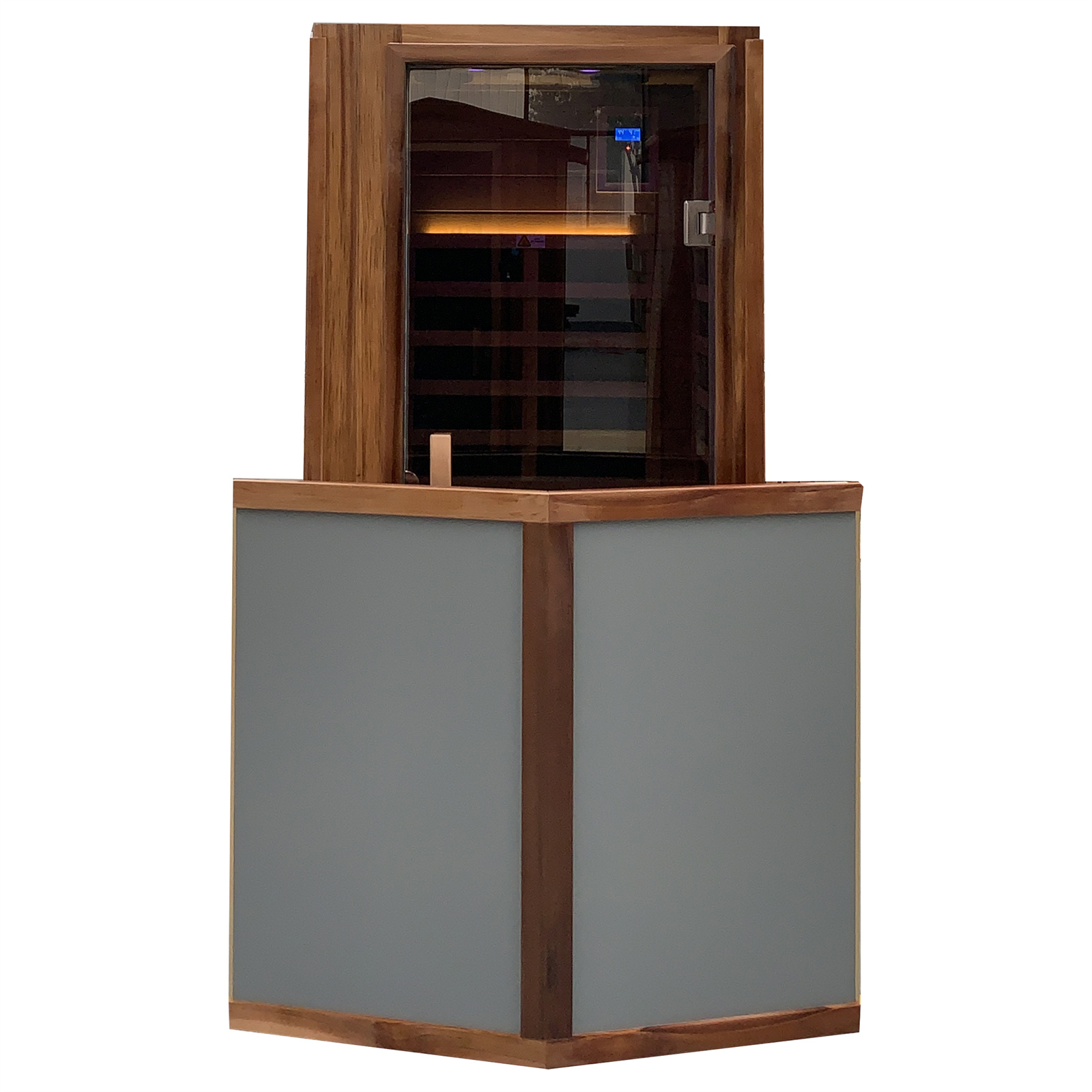 Red Cedar Single Outdoor Sauna-A - Image 4