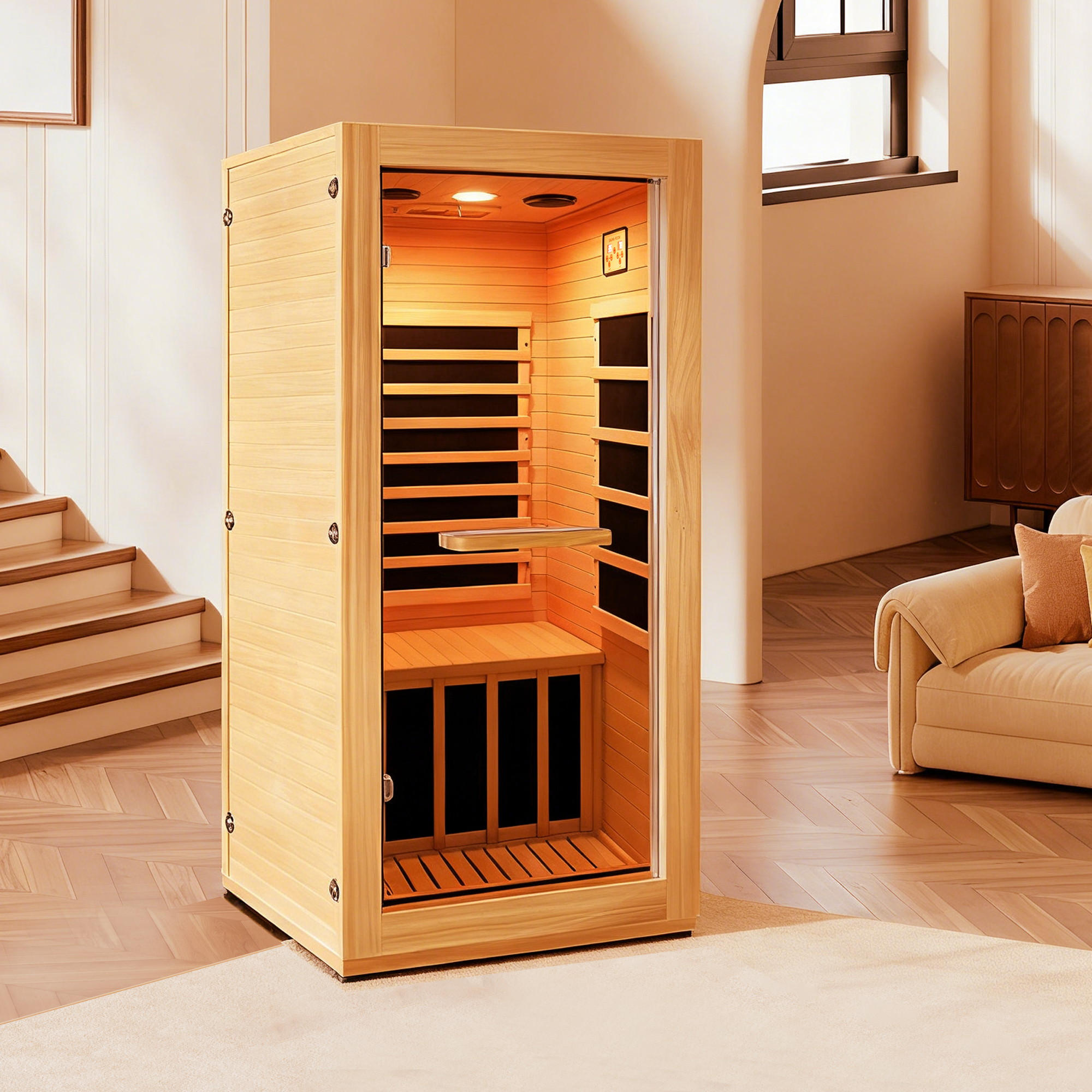 infrared sauna room single room - Image 2