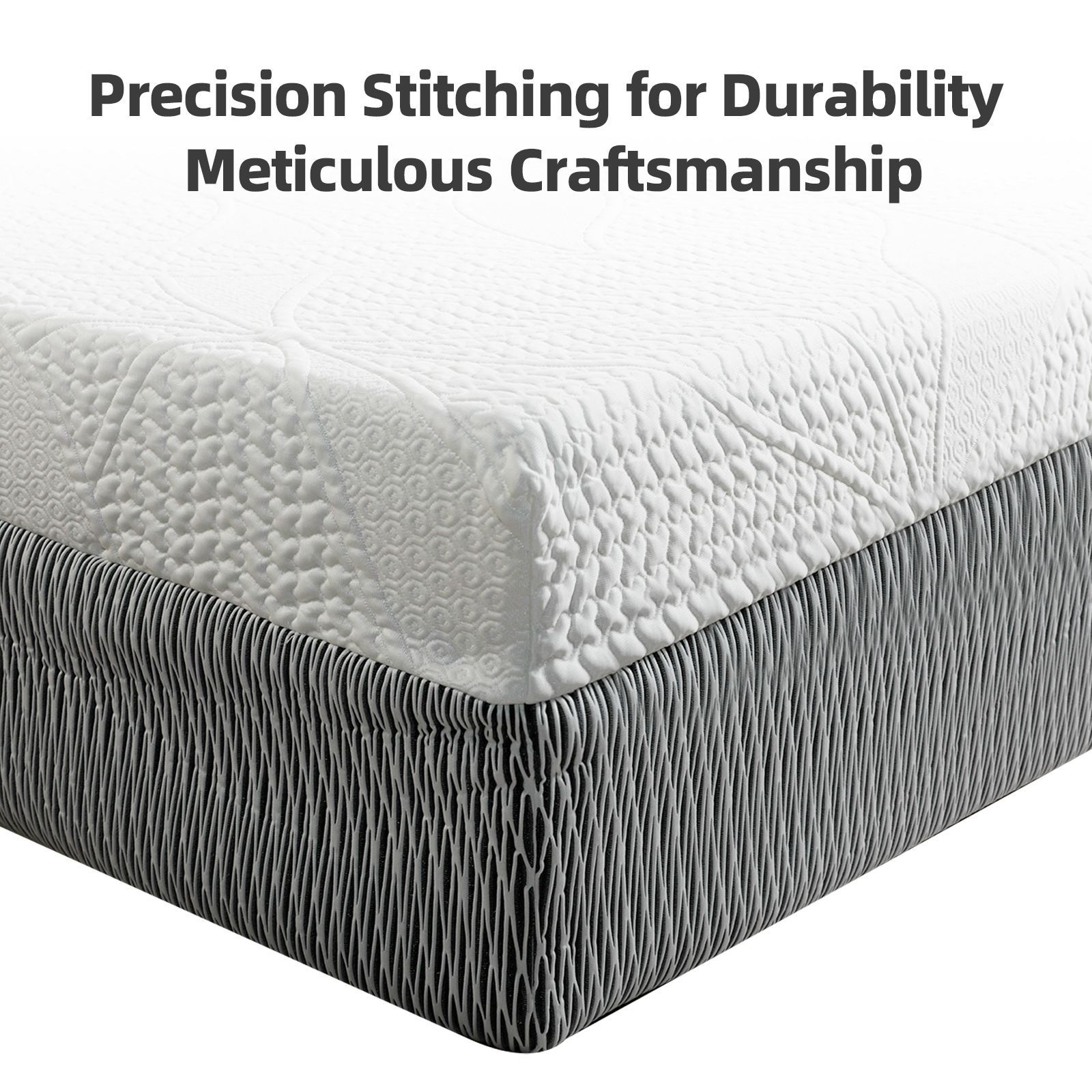 14-Inch Premium King Mattress – Made in Japan - Plush Thick Design & Breathable, Sterilizing Feature + High Rebound Support, Eco-Friendly Material with Chic Finish, Elevates Luxury Sleep Experience - Image 6