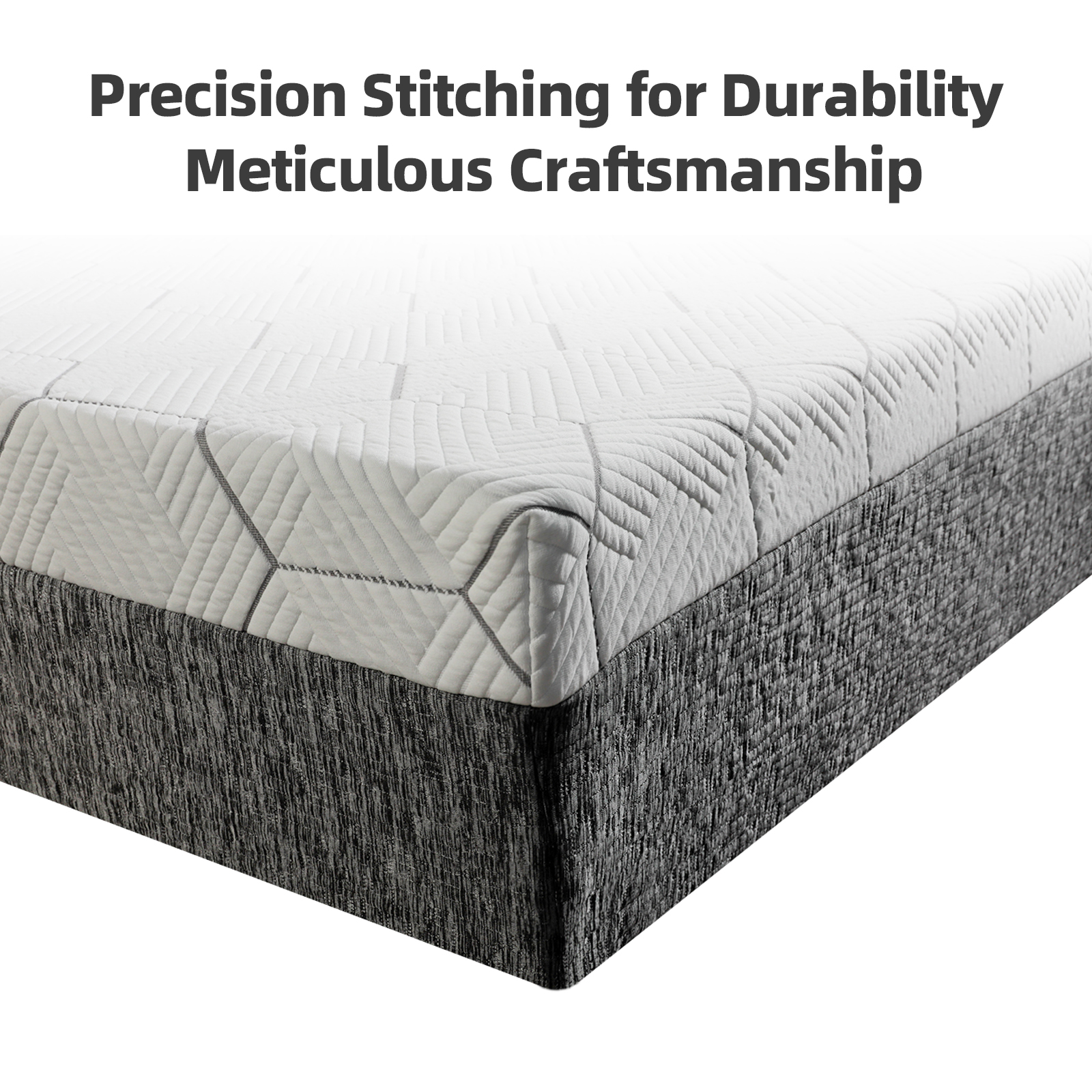 12 Inch Queen Size Mattress - Ultra-Breathable & Sterilizing, High Rebound for Long-Lasting Comfort, Eco-Conscious Material, Sleek Styling Perfect for Modern Bedrooms Made in Japan - Image 6